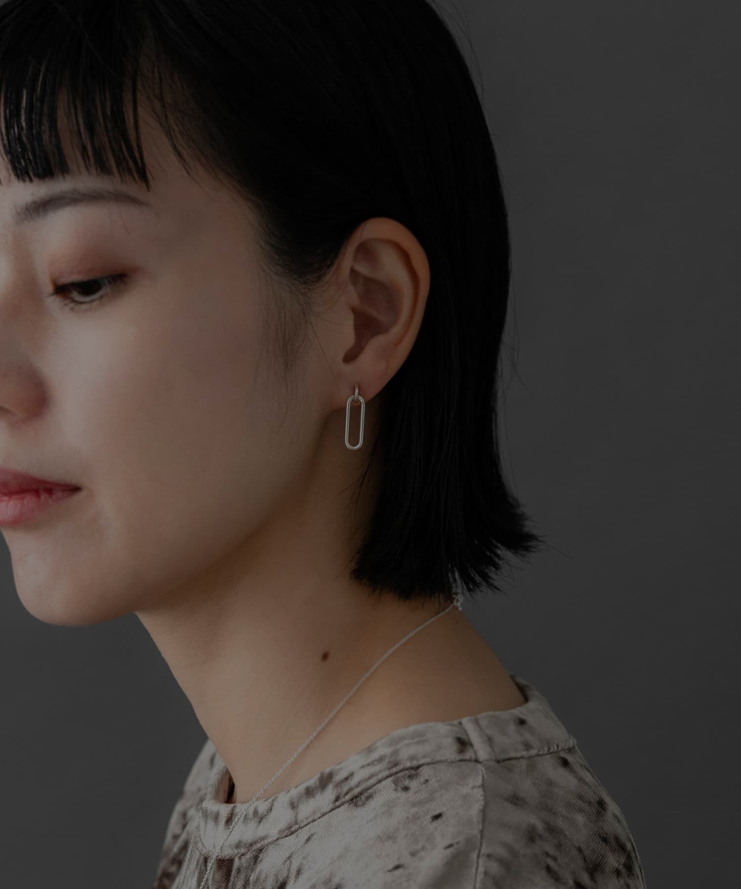 SMELLY「SMELLY so&rsquo;　oval pierce」|ピアス|