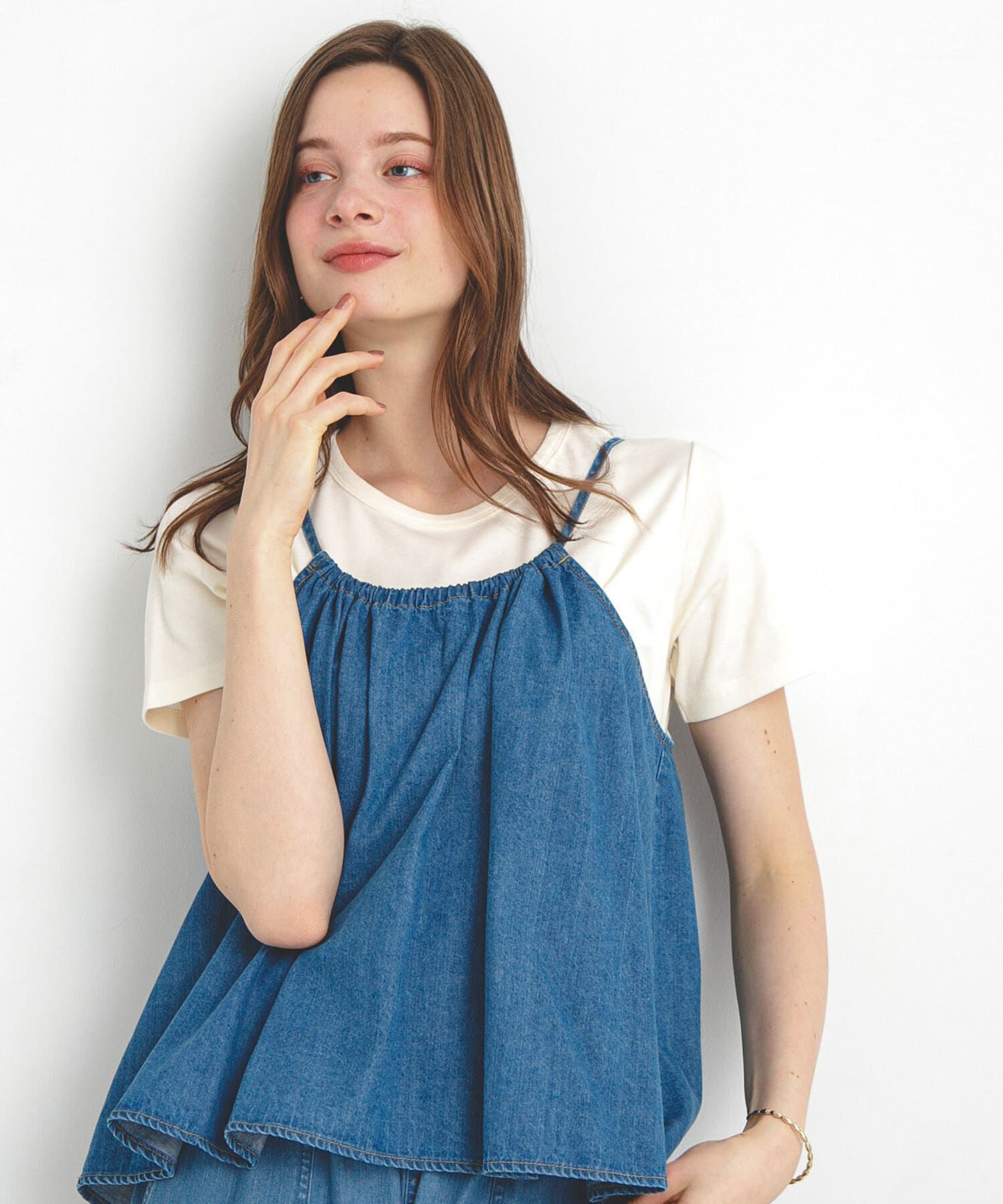 Sonny Label 「オーガニックコットンコンパクトスムースTシャツ」|Tシャツ・カットソー|