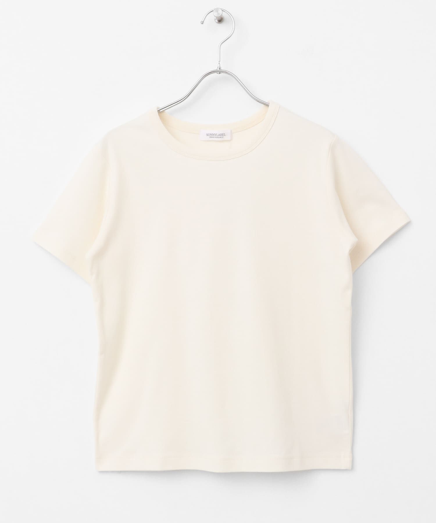 Sonny Label 「オーガニックコットンコンパクトスムースTシャツ」|Tシャツ・カットソー|