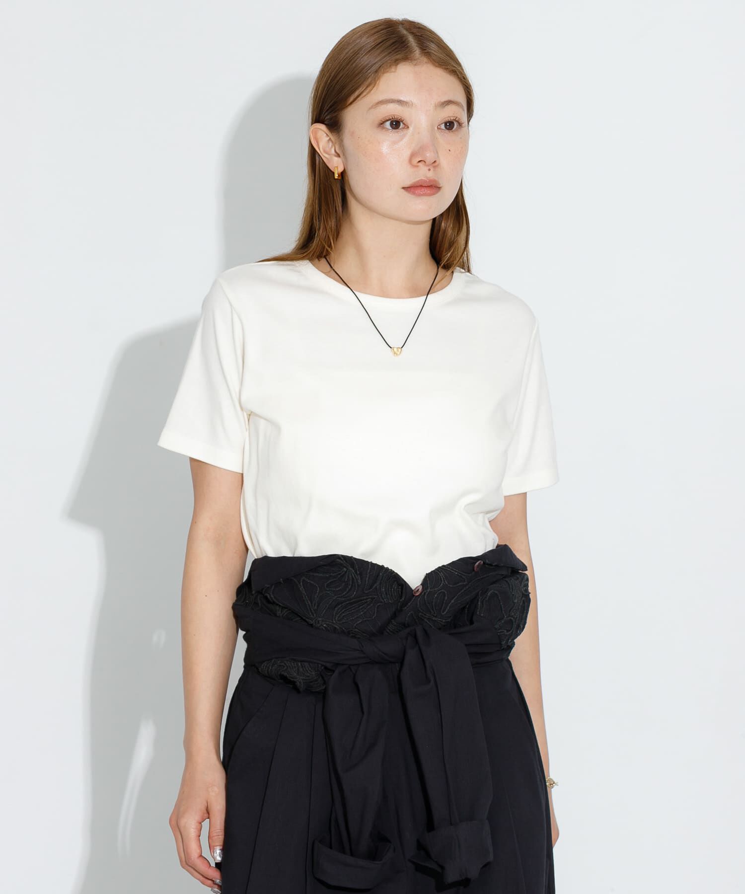 Sonny Label 「オーガニックコットンコンパクトスムースTシャツ」|Tシャツ・カットソー|