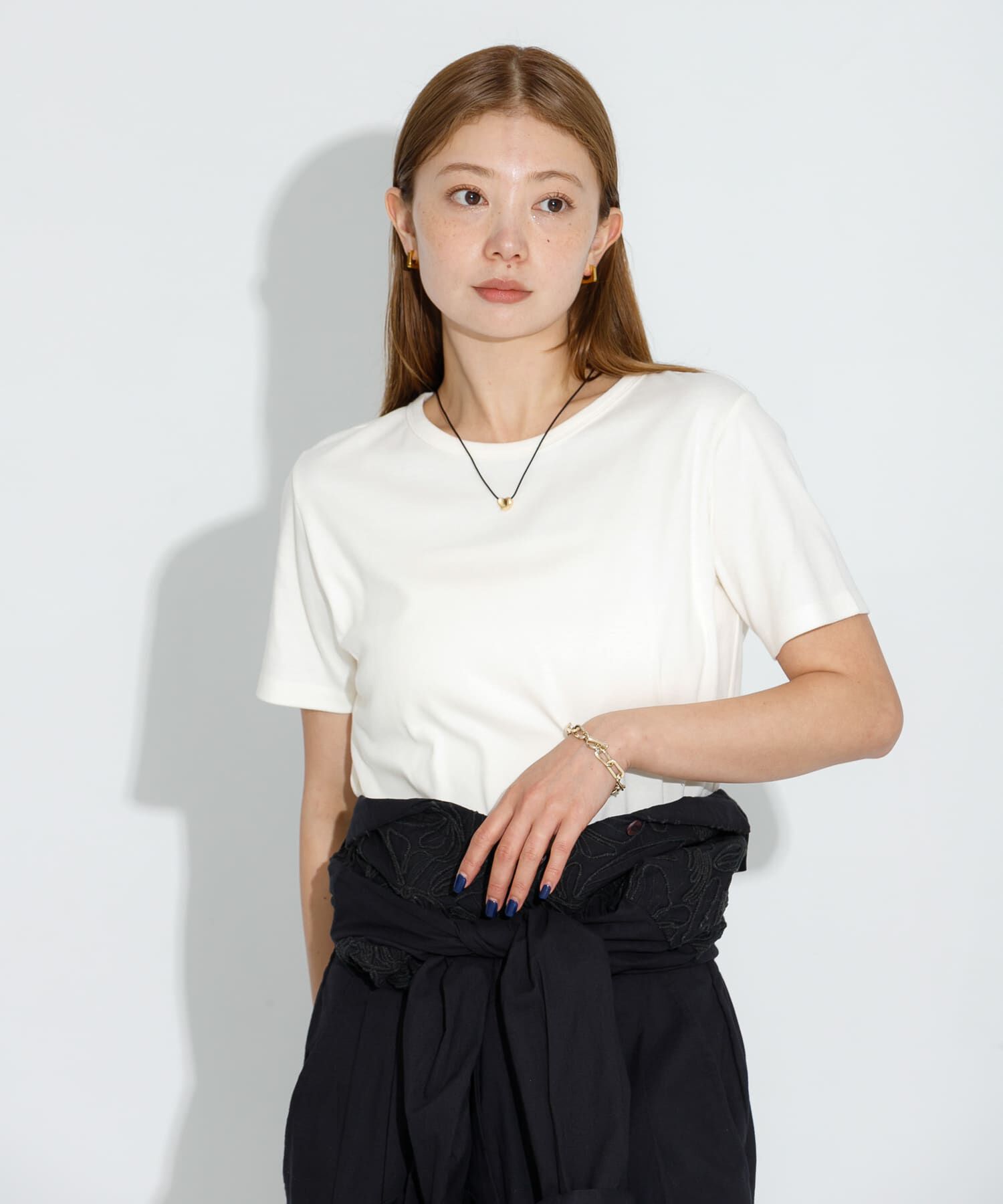 Sonny Label 「オーガニックコットンコンパクトスムースTシャツ」|Tシャツ・カットソー|