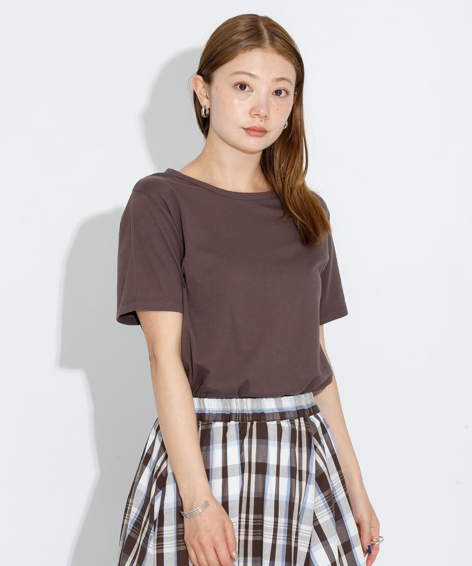 Sonny Label 「オーガニックコットンコンパクトスムースTシャツ」|Tシャツ・カットソー|