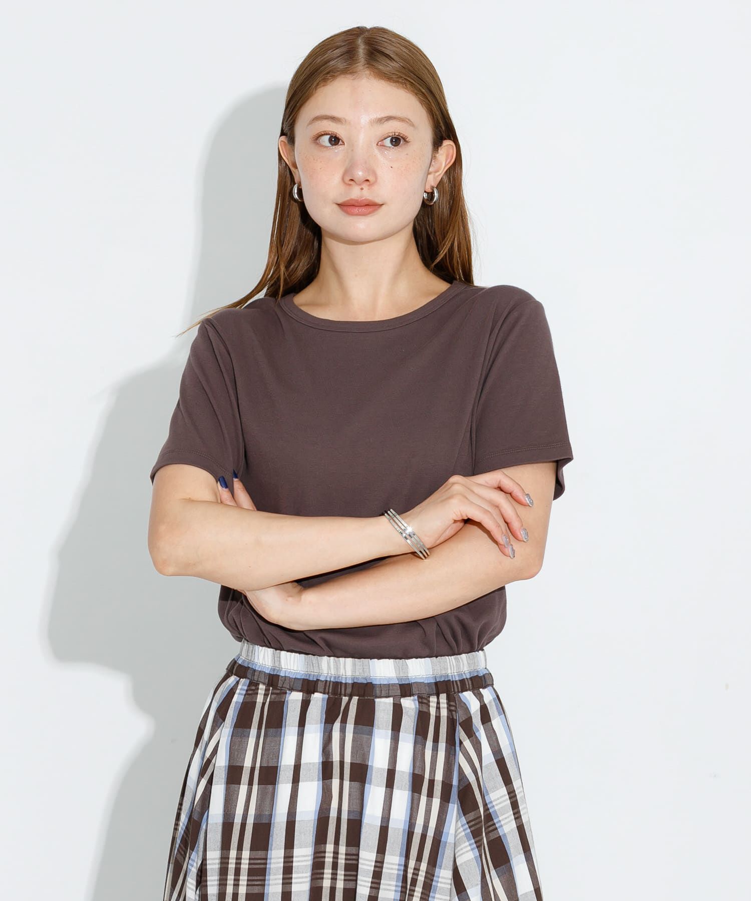 Sonny Label 「オーガニックコットンコンパクトスムースTシャツ」|Tシャツ・カットソー|