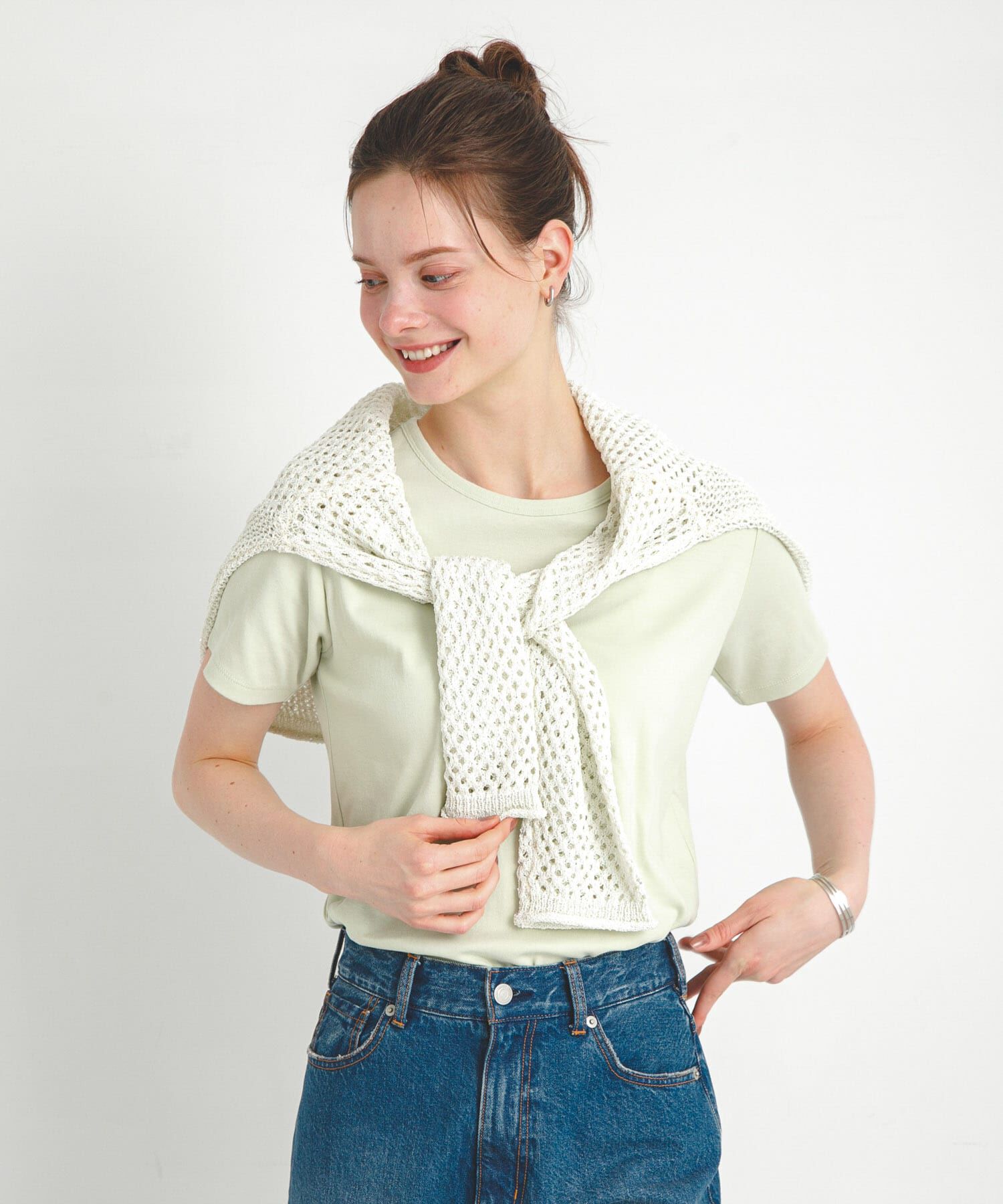 Sonny Label 「オーガニックコットンコンパクトスムースTシャツ」|Tシャツ・カットソー|