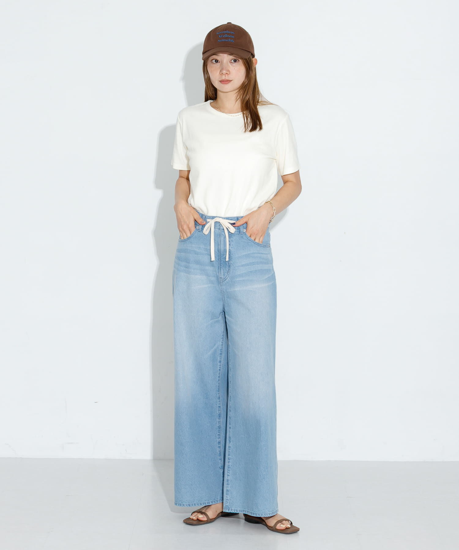 Sonny Label 「オーガニックコットンコンパクトスムースTシャツ」|Tシャツ・カットソー|