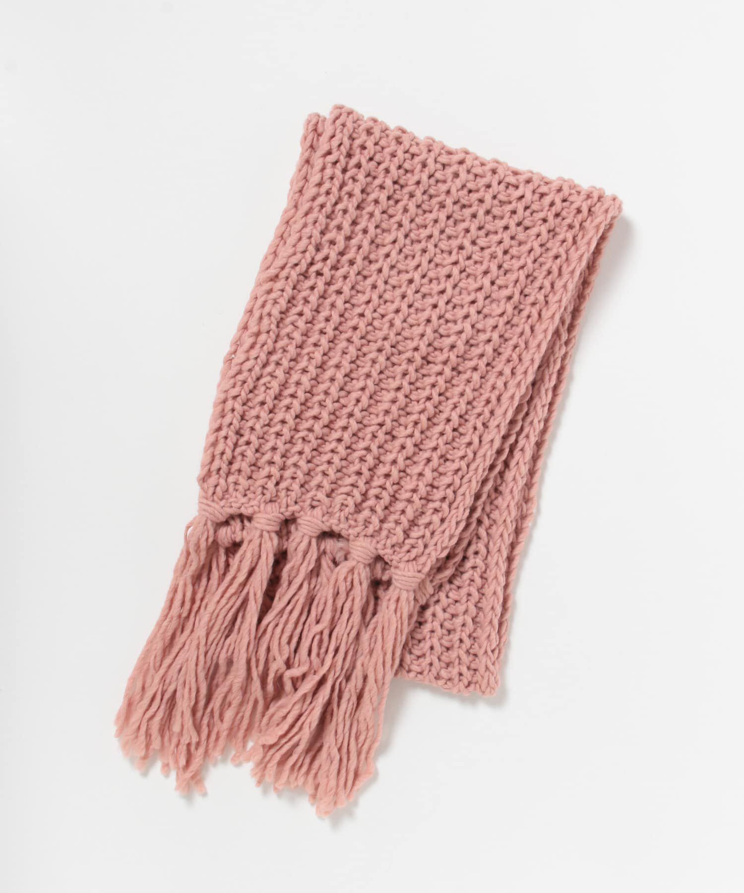 URBAN RESEARCH「Fratelli Talli　フリンジニットマフラー」|マフラー|