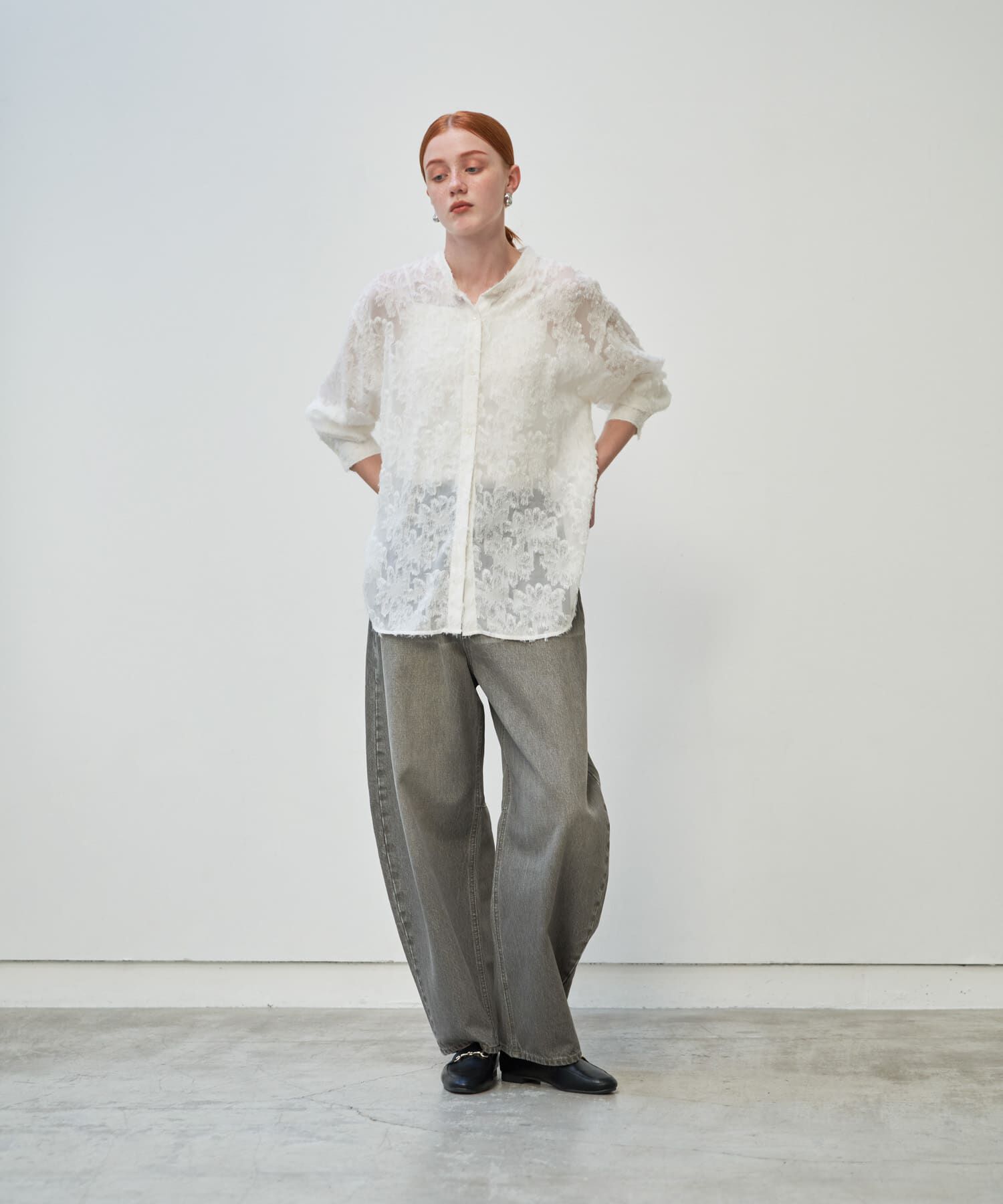 URBAN RESEARCH「『3サイズ展開』ワイドカーブデニムパンツ」|デニム|