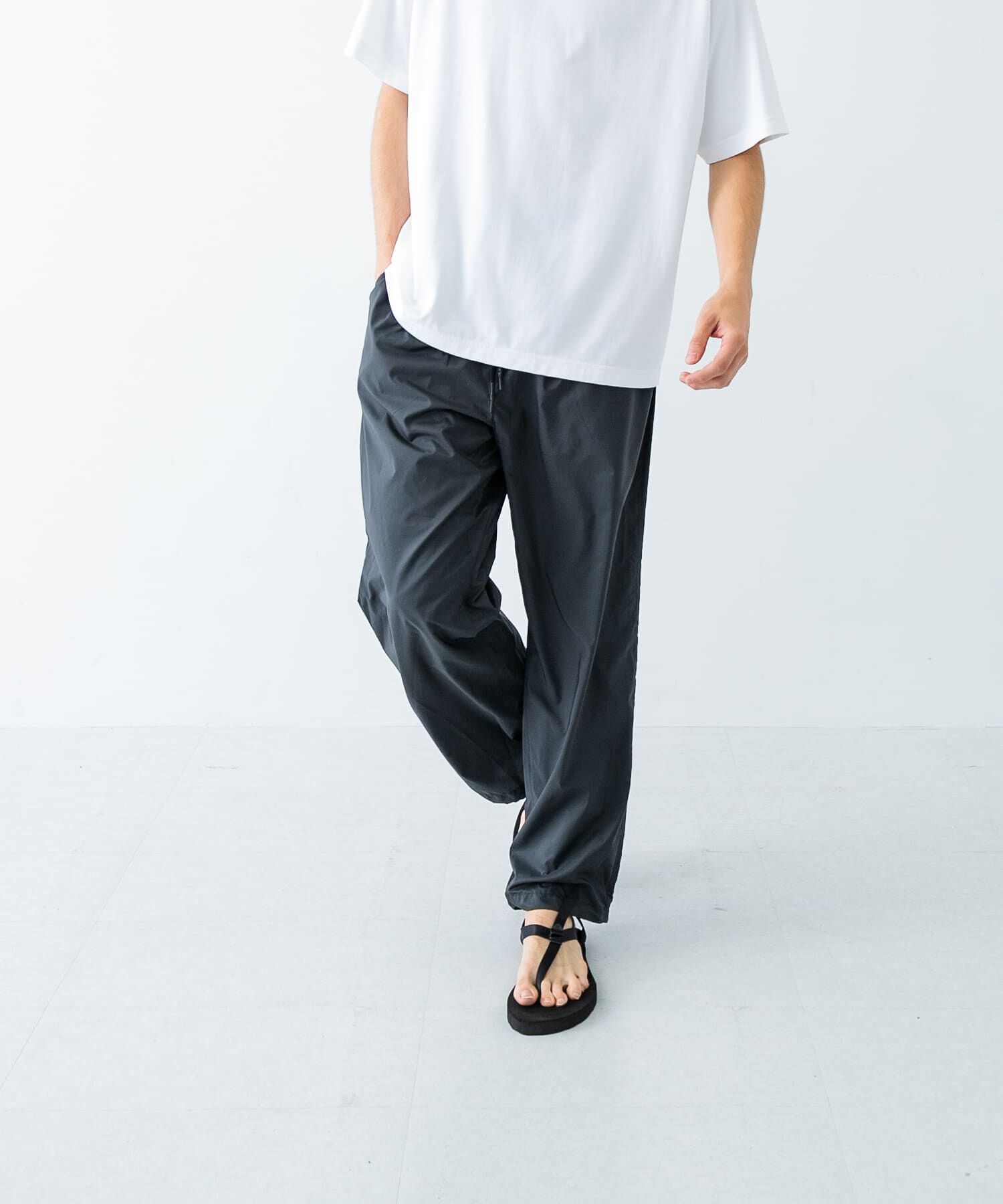 URBAN RESEARCH「SHADOW RIP EASY PANTS」|その他|チャコールグレー