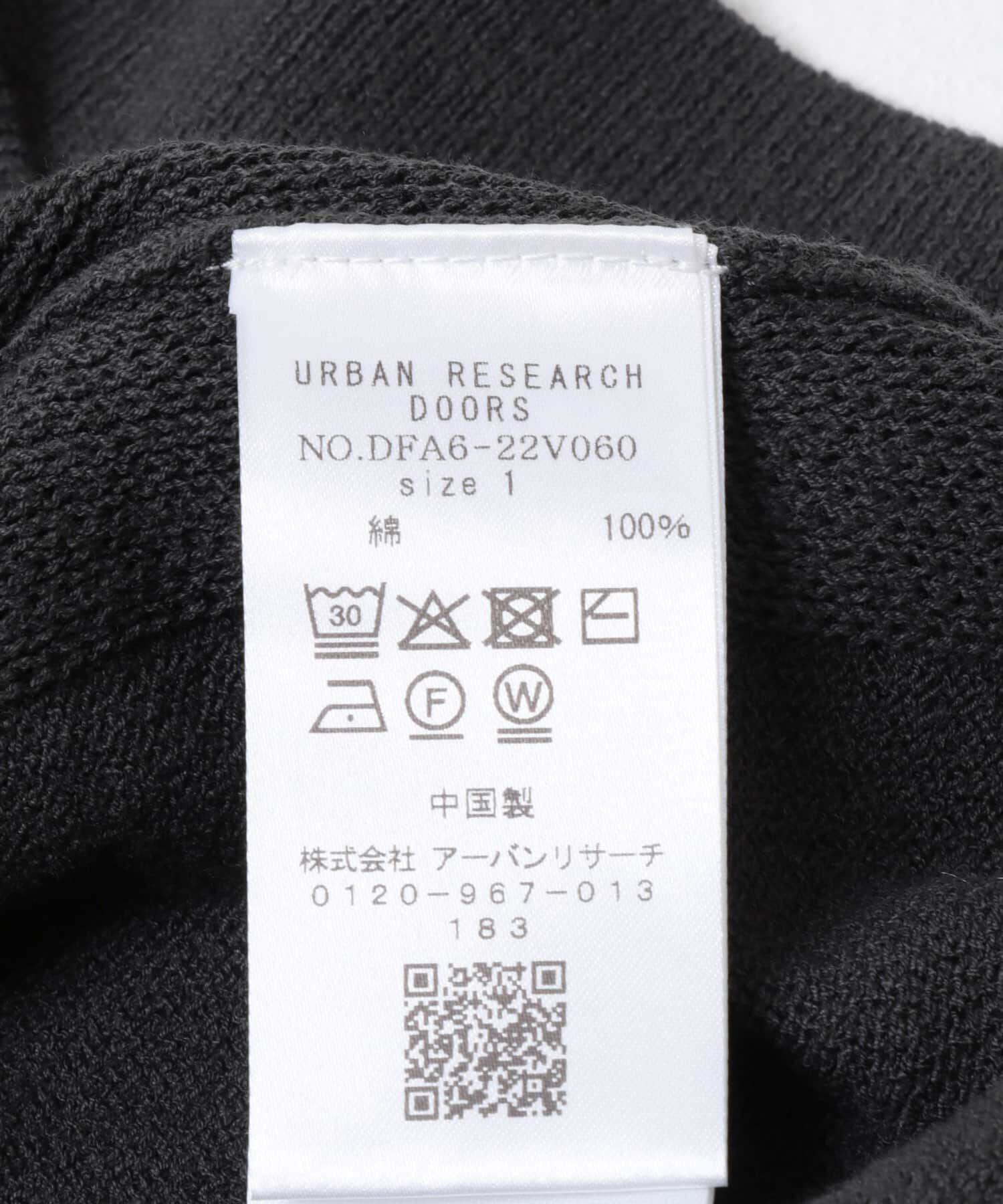 URBAN RESEARCH DOORS「FORK&SPOON　クルーネックニットベスト」|ベスト・ジレ|