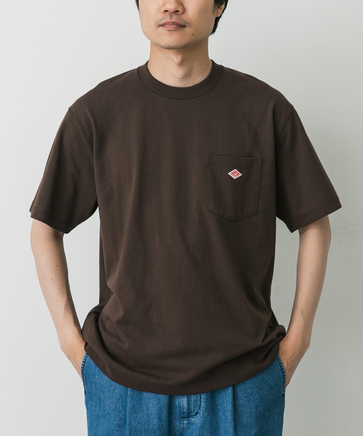URBAN RESEARCH DOORS「DANTON　POCKET T-SHIRTS」|Tシャツ・カットソー|