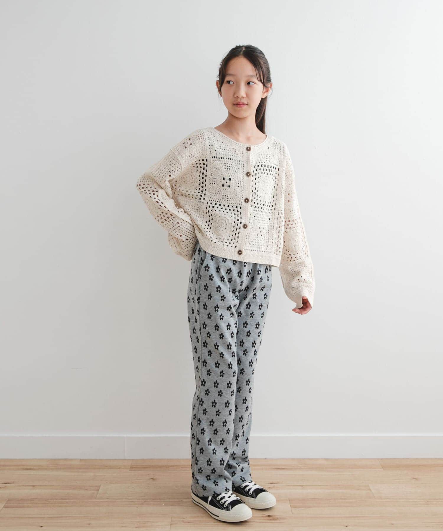 URBAN RESEARCH DOORS「『WEB/一部店舗限定サイズ』フラワージャガードパンツ(KIDS)」|その他|