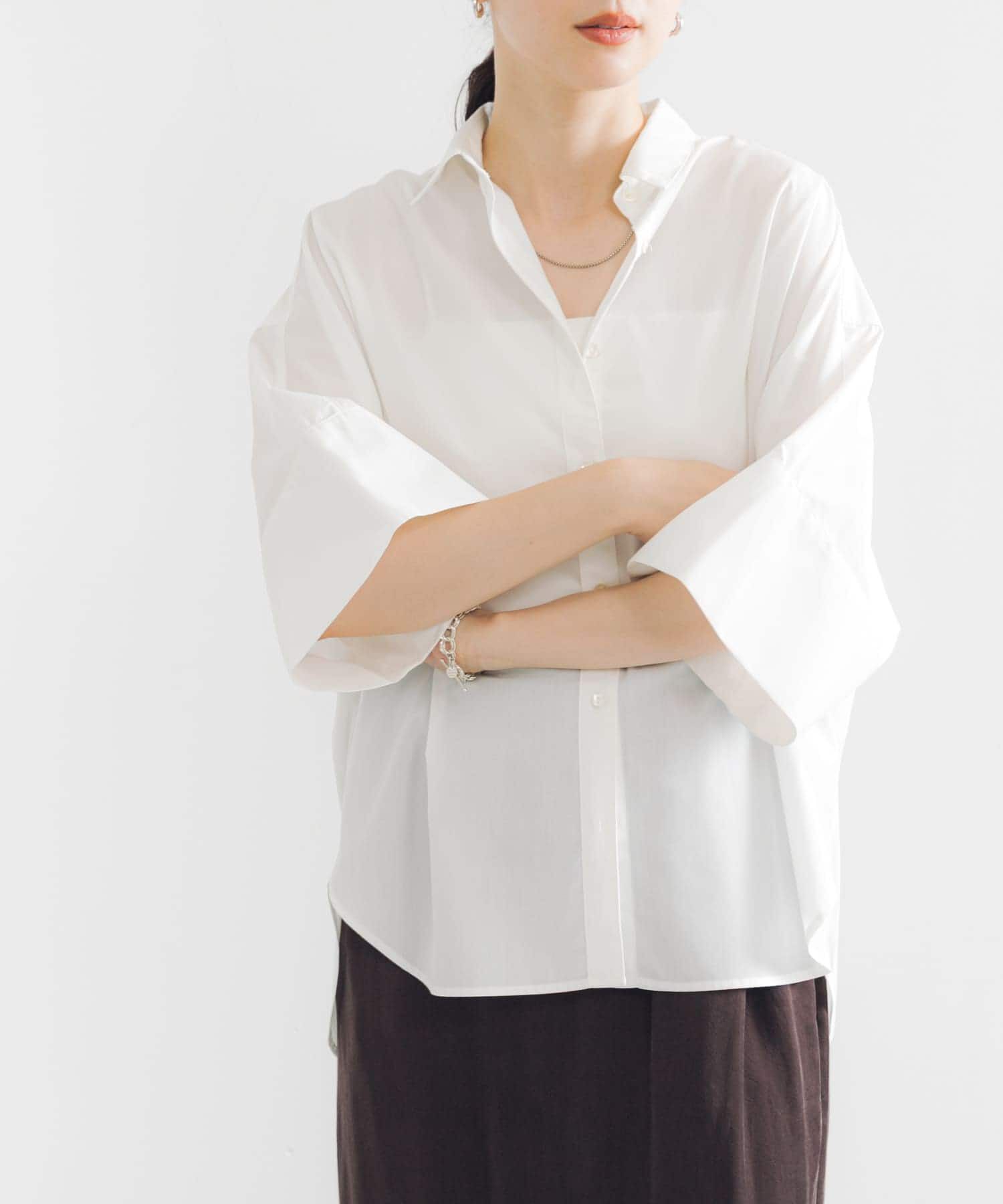 URBAN RESEARCH「ハーフスリーブシャツ」|シャツ・ブラウス|