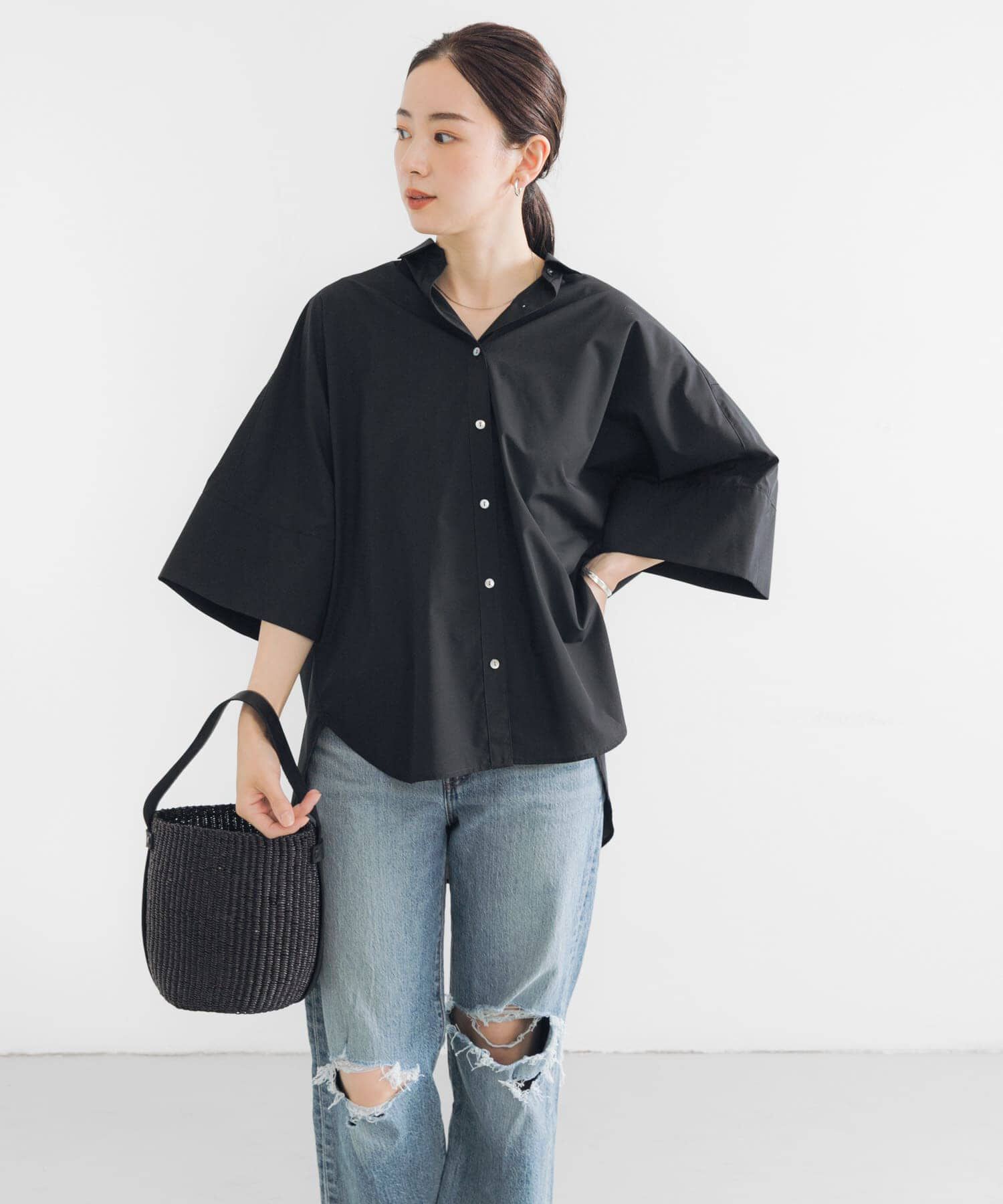 URBAN RESEARCH「ハーフスリーブシャツ」|シャツ・ブラウス|