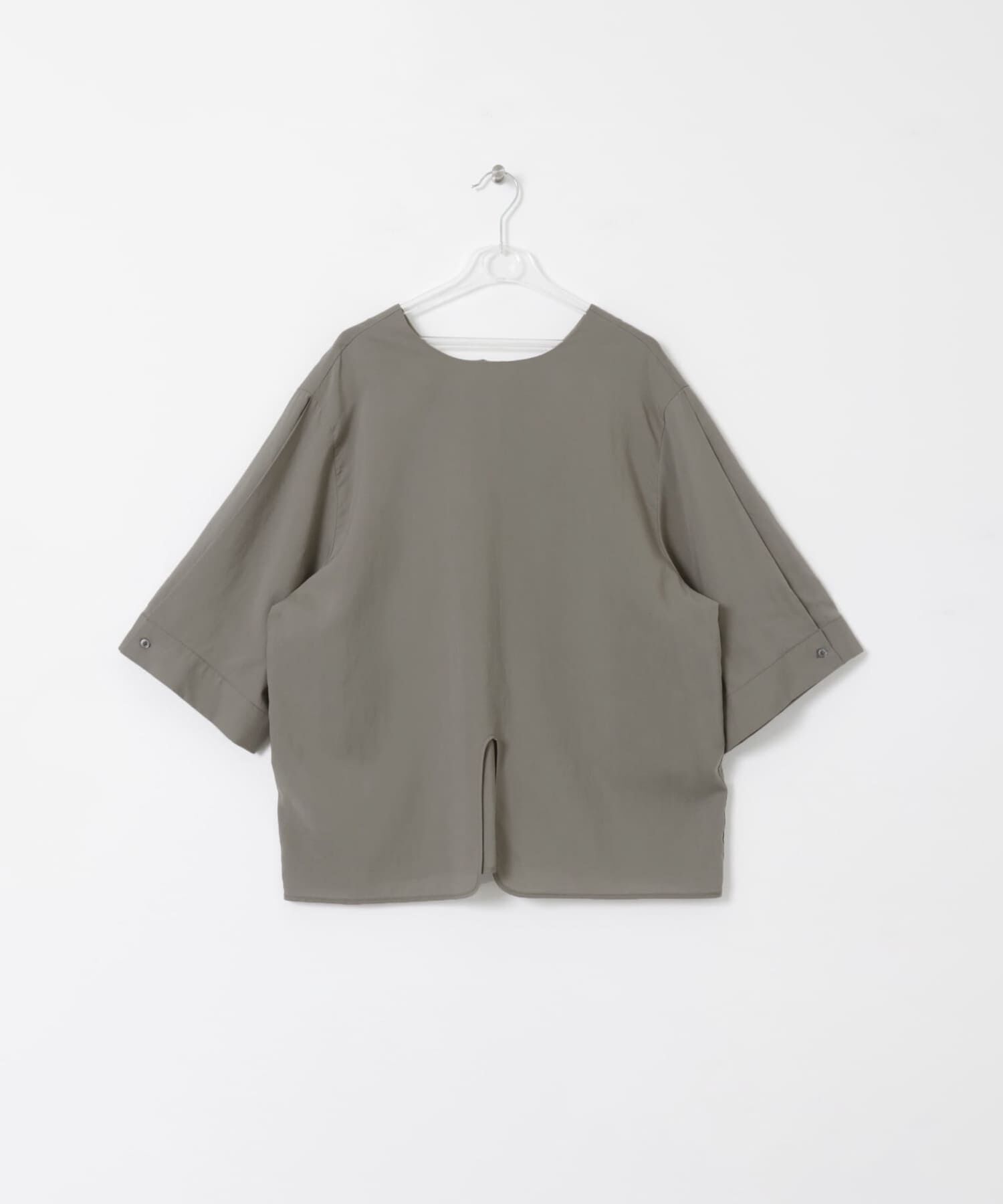 LAATO「slit pull over blouse」|Tシャツ・カットソー|グレー