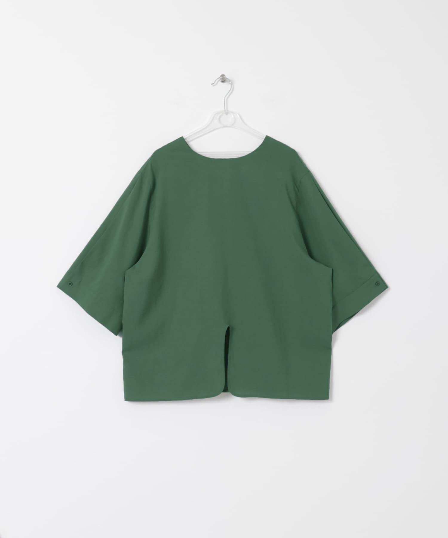 LAATO「slit pull over blouse」|Tシャツ・カットソー|グリーン