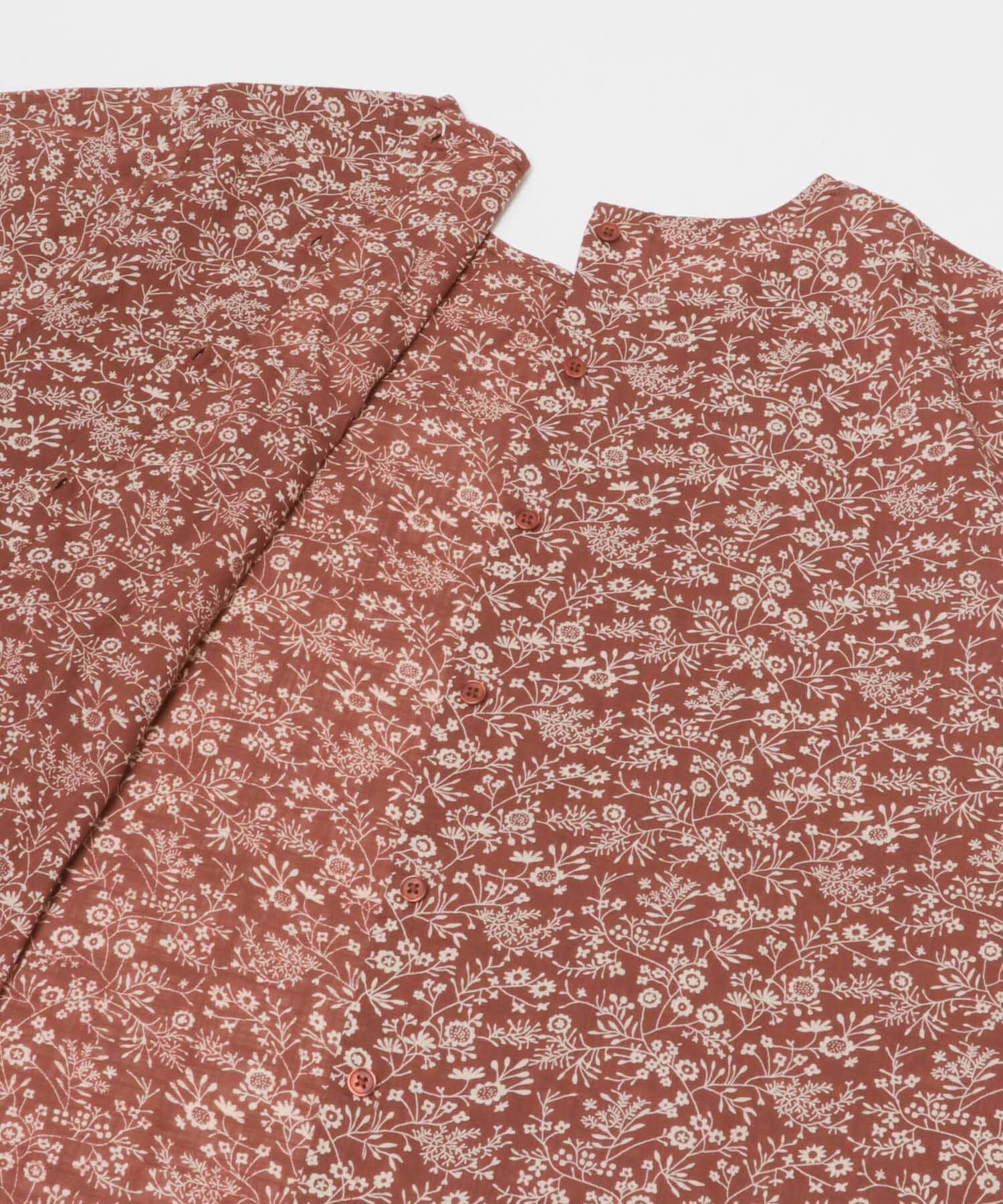 URBAN RESEARCH DOORS「SOIL　FLOWER BACK OPENING SMOCK」|シャツ・ブラウス|