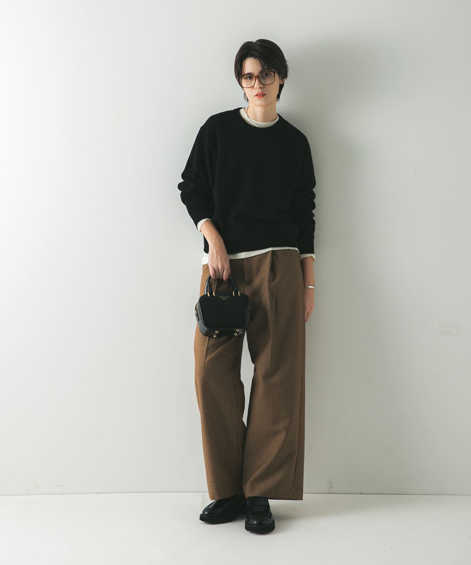 URBAN RESEARCH「ウール100 クルーネックソフトニット」|ニット・セーター|