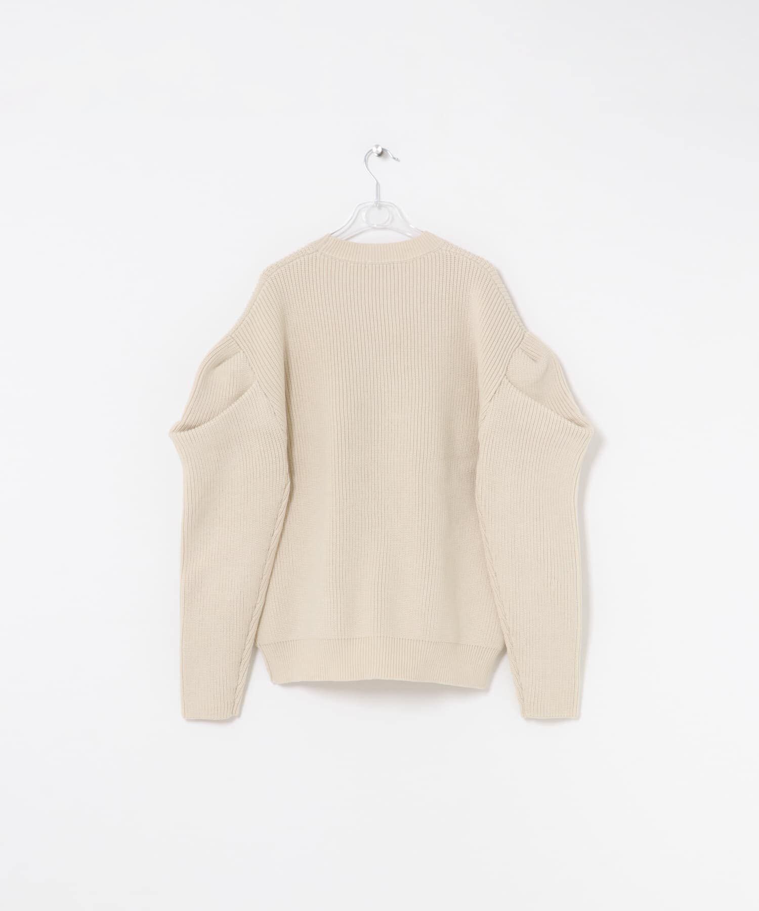 LAATO「tacked sleeves knit」|ニット・セーター|