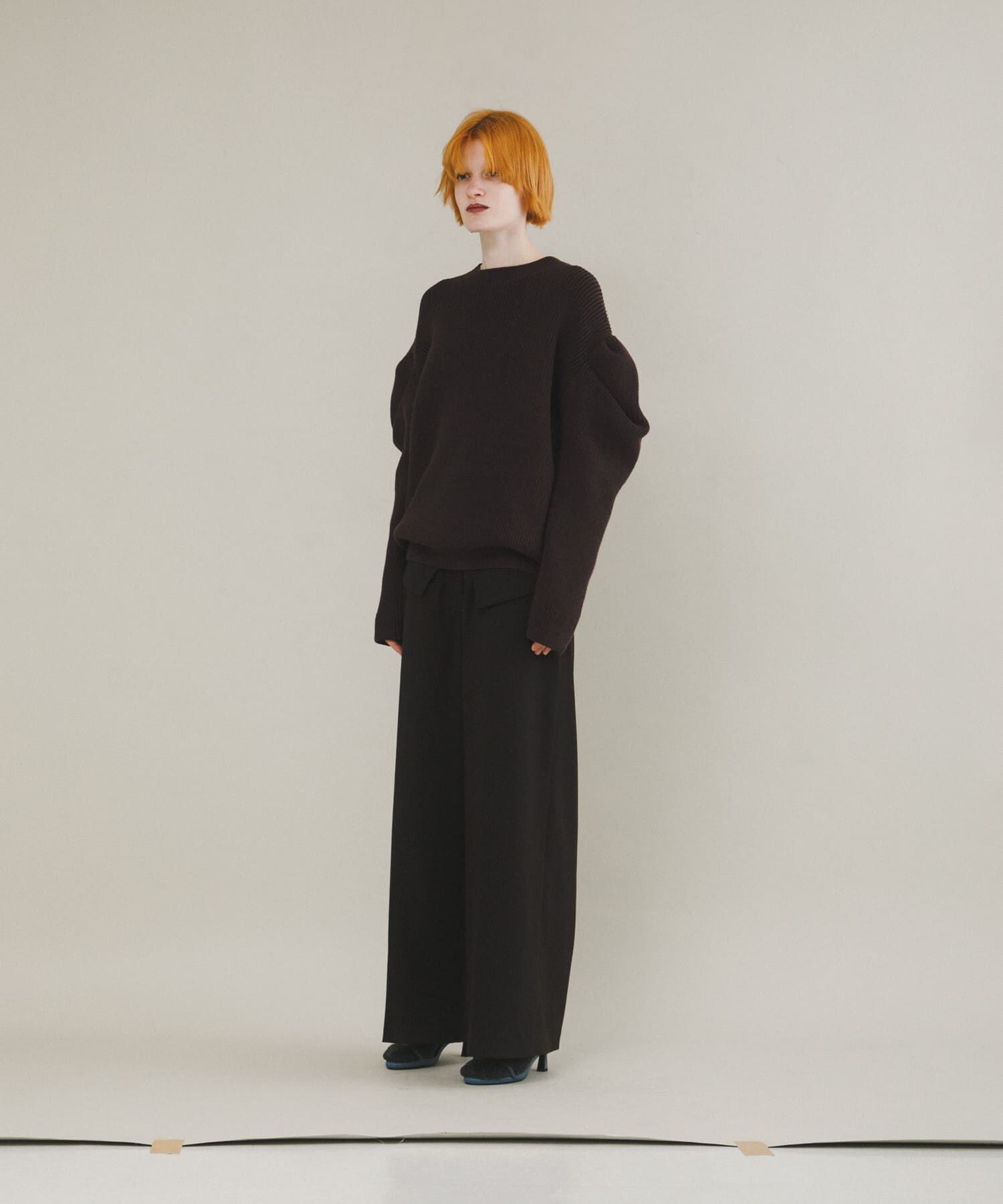 LAATO「tacked sleeves knit」|ニット・セーター|