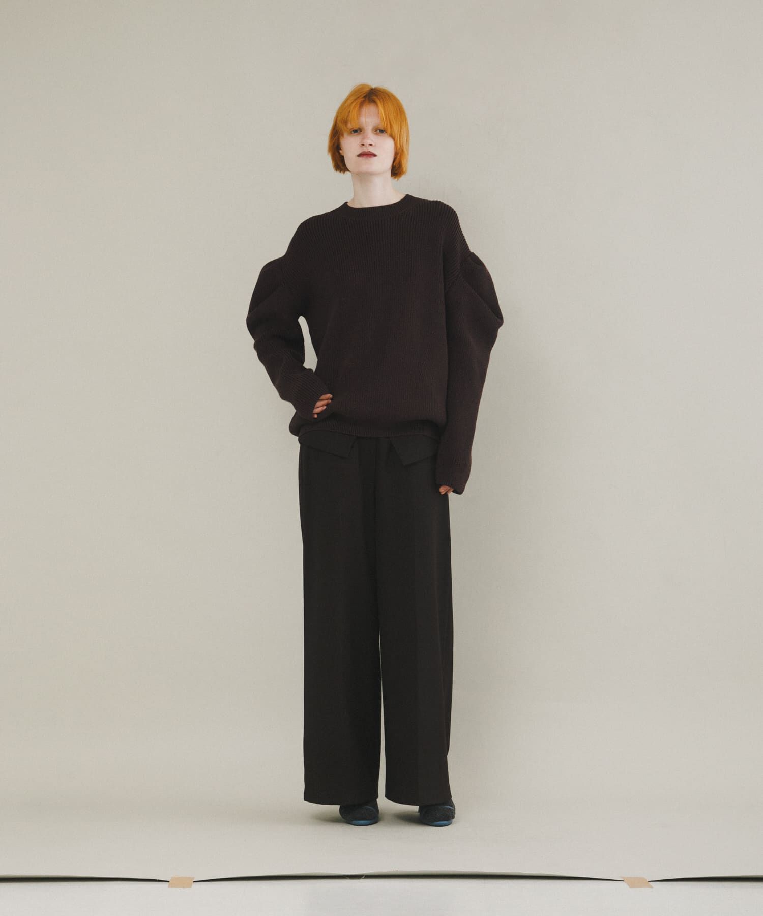 LAATO「tacked sleeves knit」|ニット・セーター|