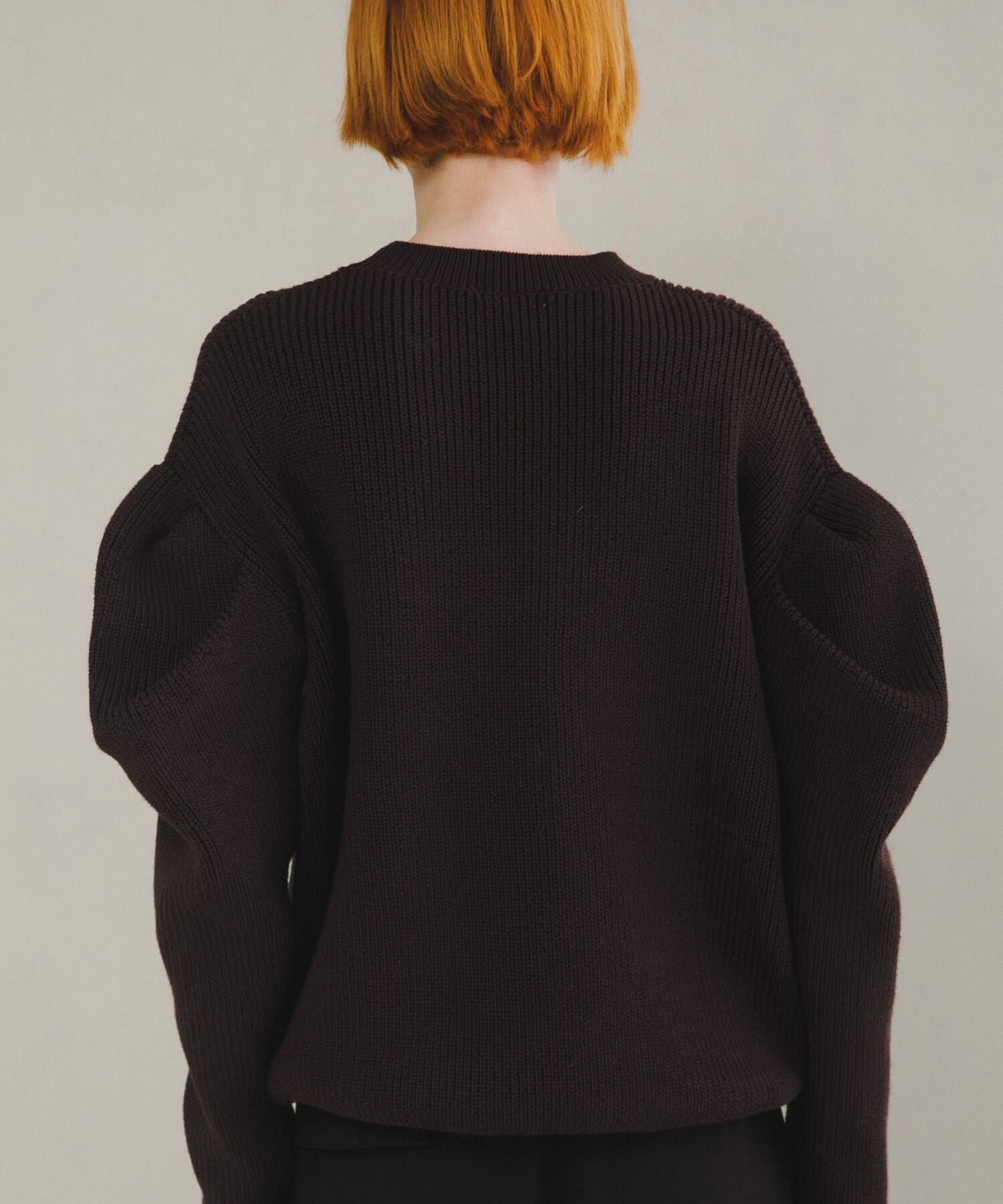 LAATO「tacked sleeves knit」|ニット・セーター|
