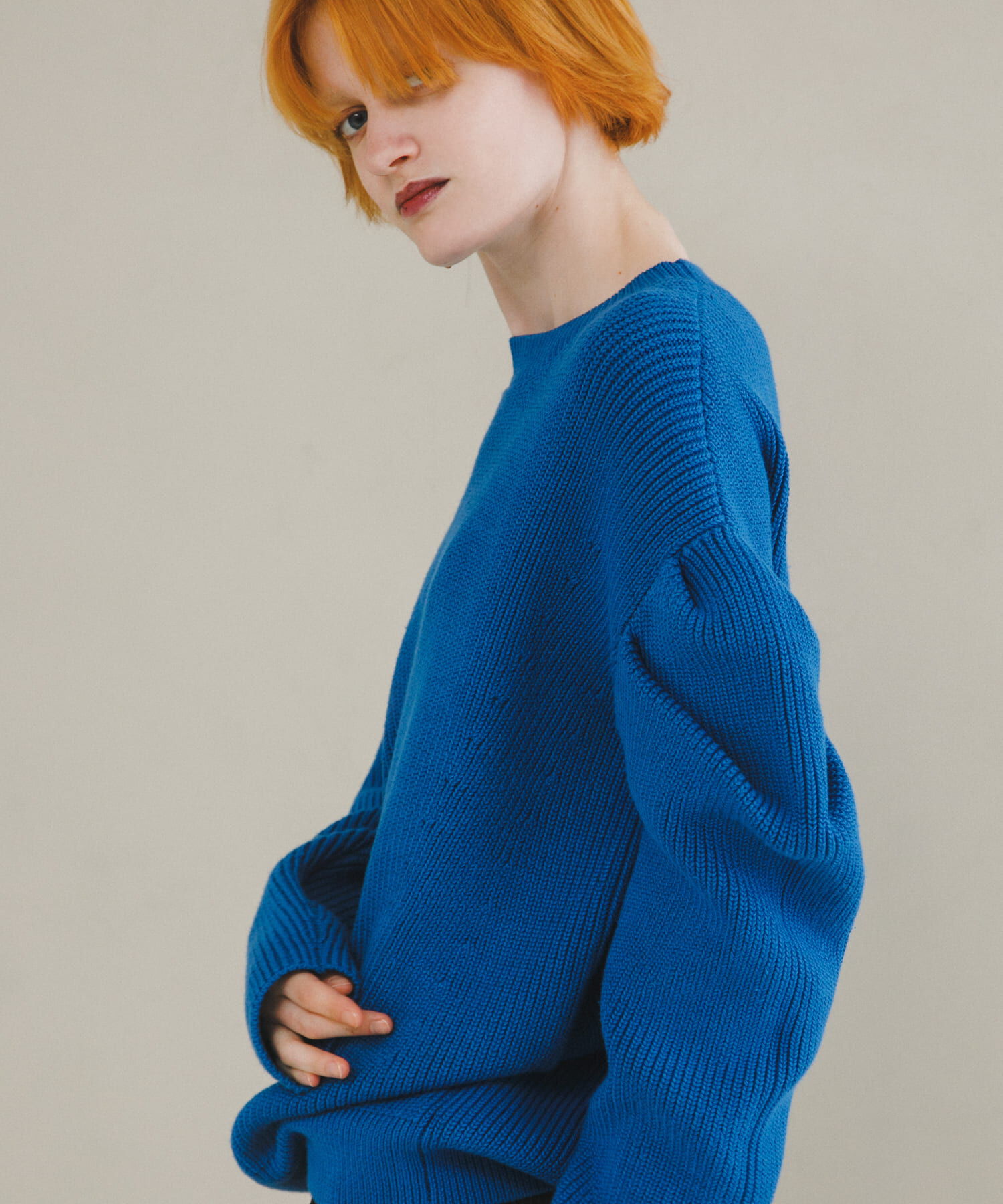 LAATO「tacked sleeves knit」|ニット・セーター|
