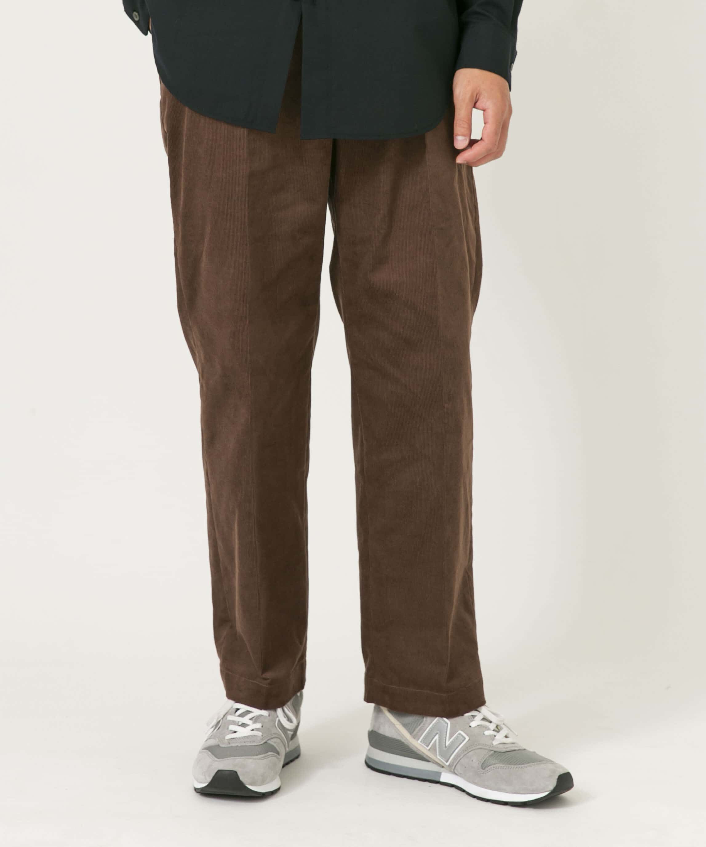 URBAN RESEARCH ROSSO「『XLサイズあり』ストレッチコーデュロイ1タックワイドスラックス」|その他|