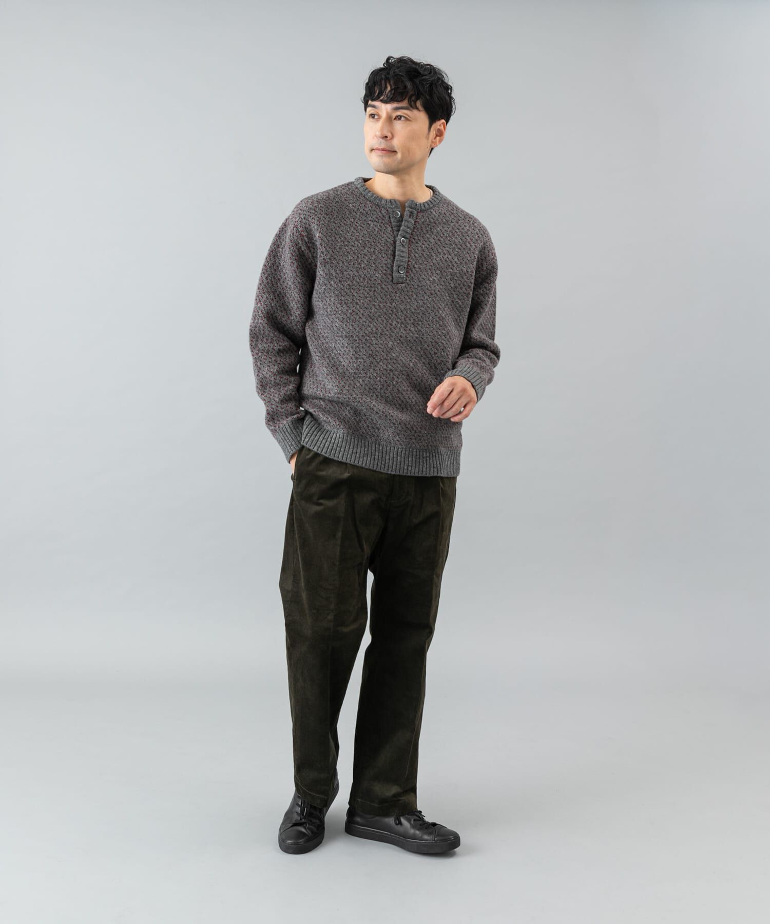 URBAN RESEARCH ROSSO「『XLサイズあり』ストレッチコーデュロイ1タックワイドスラックス」|その他|