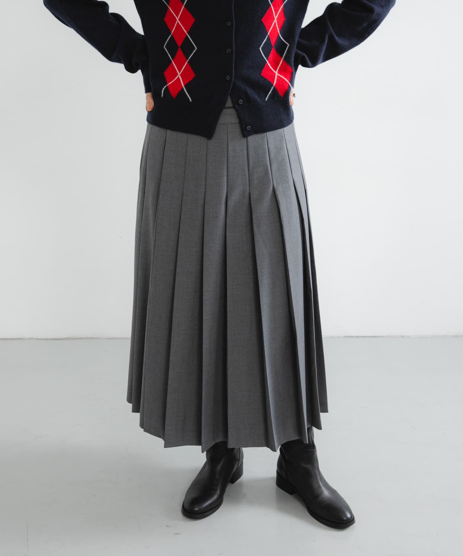 URBAN RESEARCH「ラッププリーツスカート」|スカート|