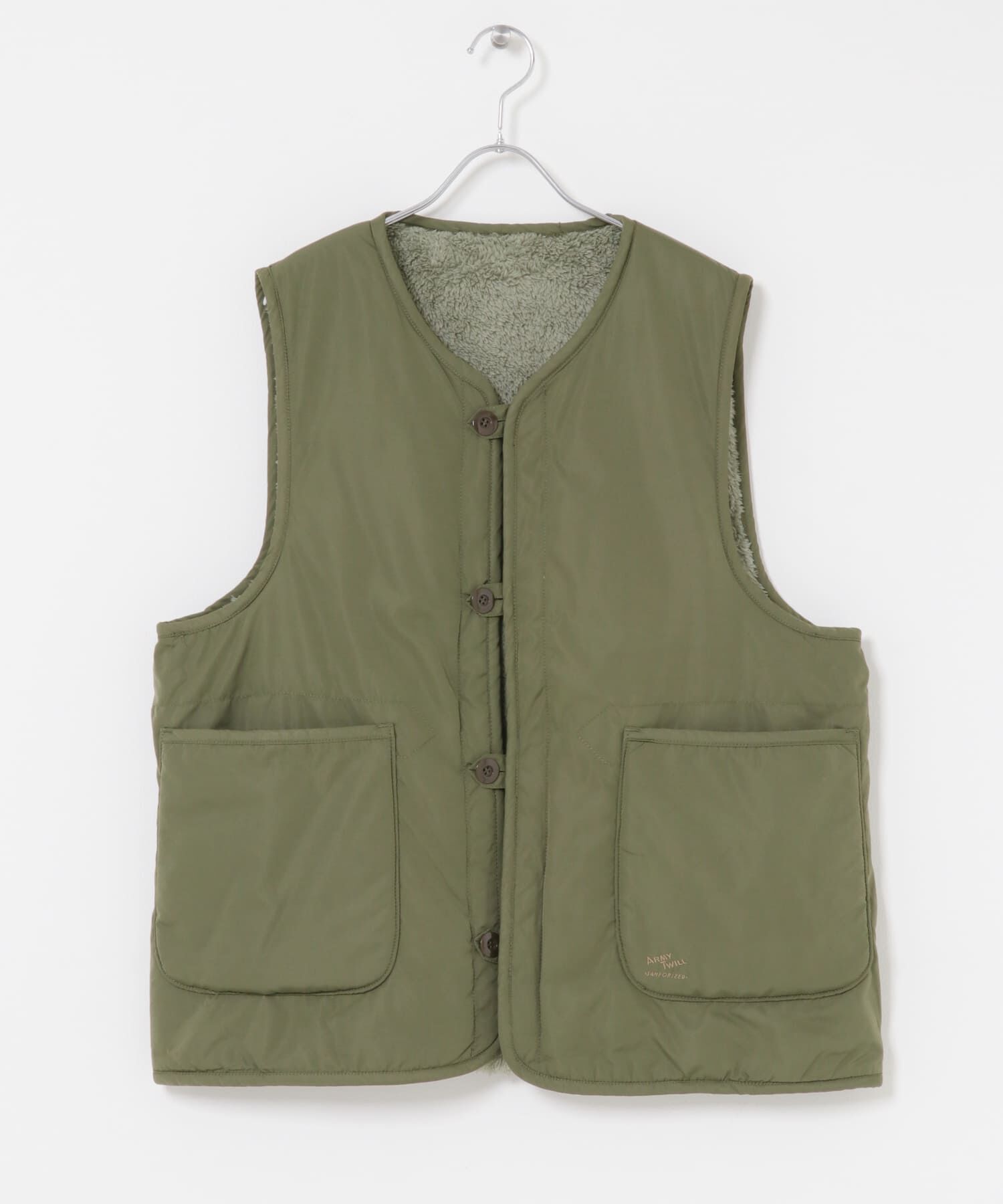 Sonny Label 「ARMY TWILL　Weather Reversible Vest」|ベスト・ジレ|