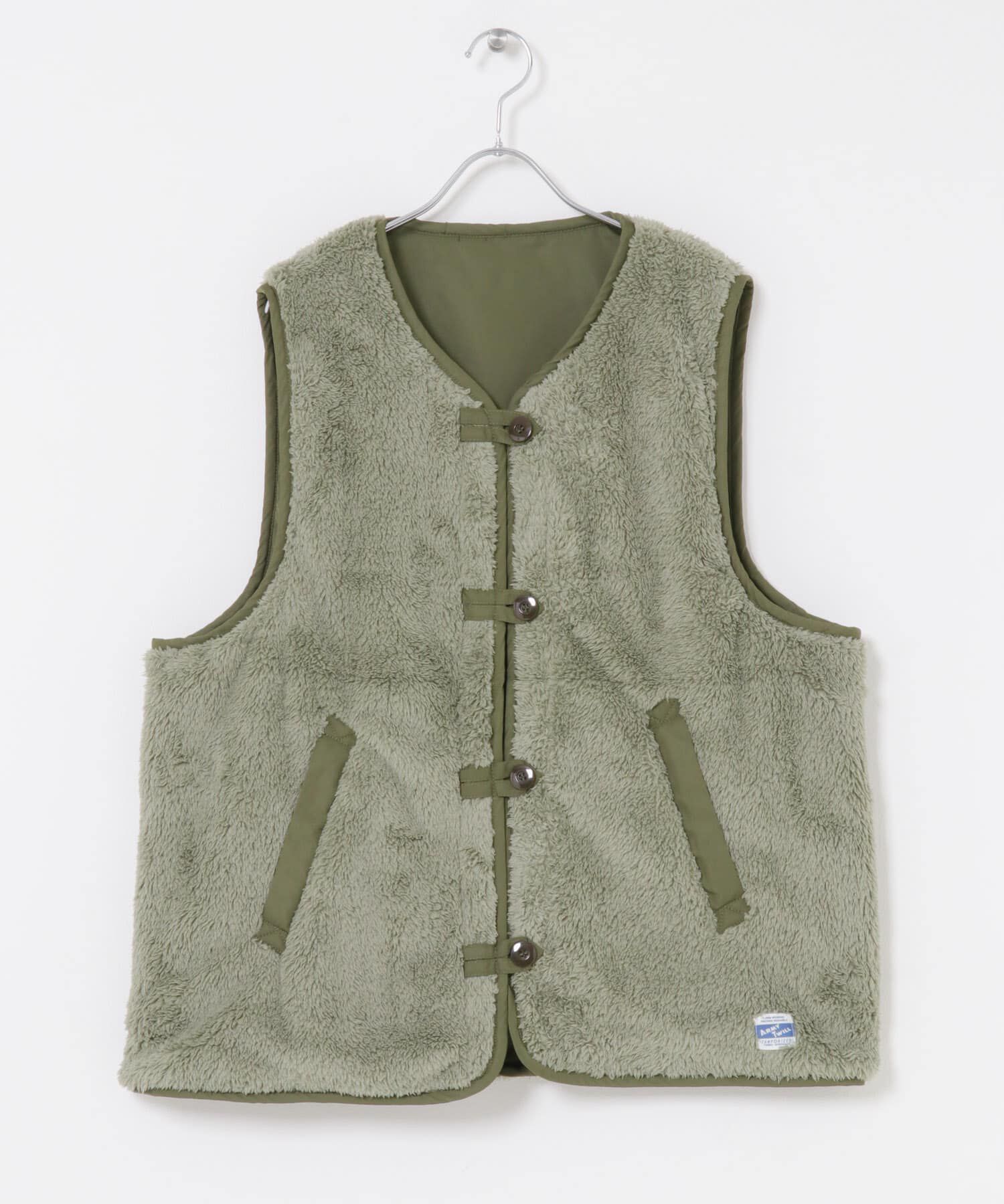 Sonny Label 「ARMY TWILL　Weather Reversible Vest」|ベスト・ジレ|