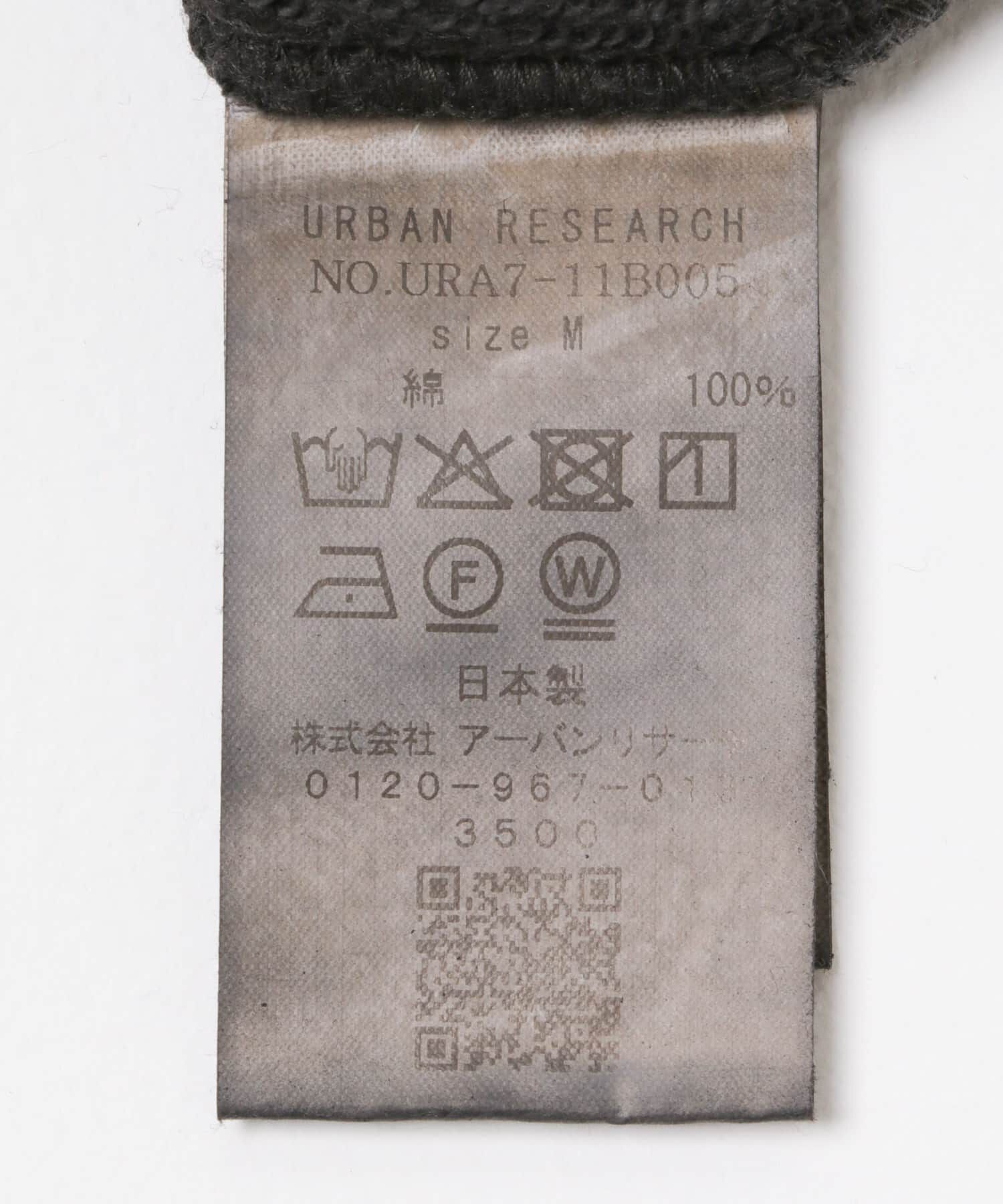 URBAN RESEARCH「LOGIC ONE PIGMENT SWEAT」|スウェット・ジャージ|