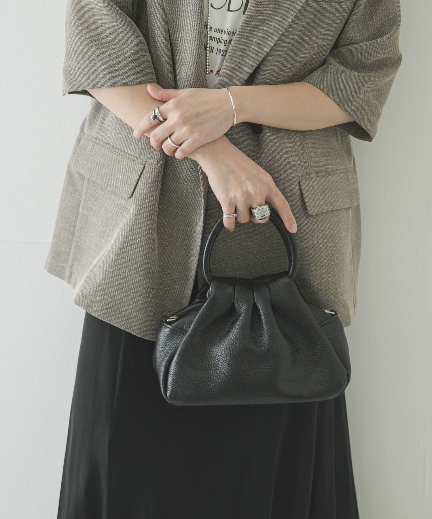 URBAN RESEARCH「レザーハンドバッグ」|ハンドバッグ|