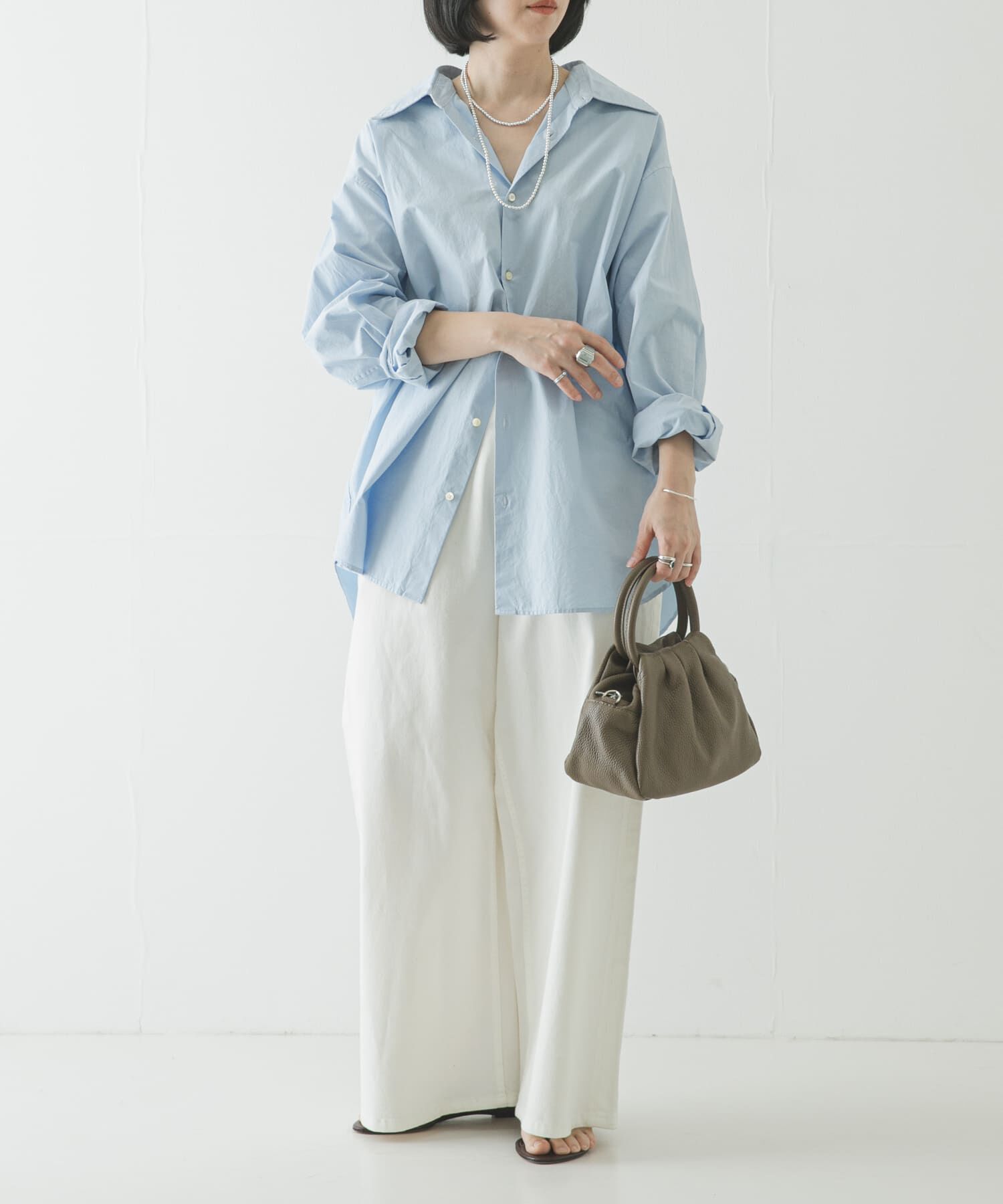 URBAN RESEARCH「レザーハンドバッグ」|ハンドバッグ|