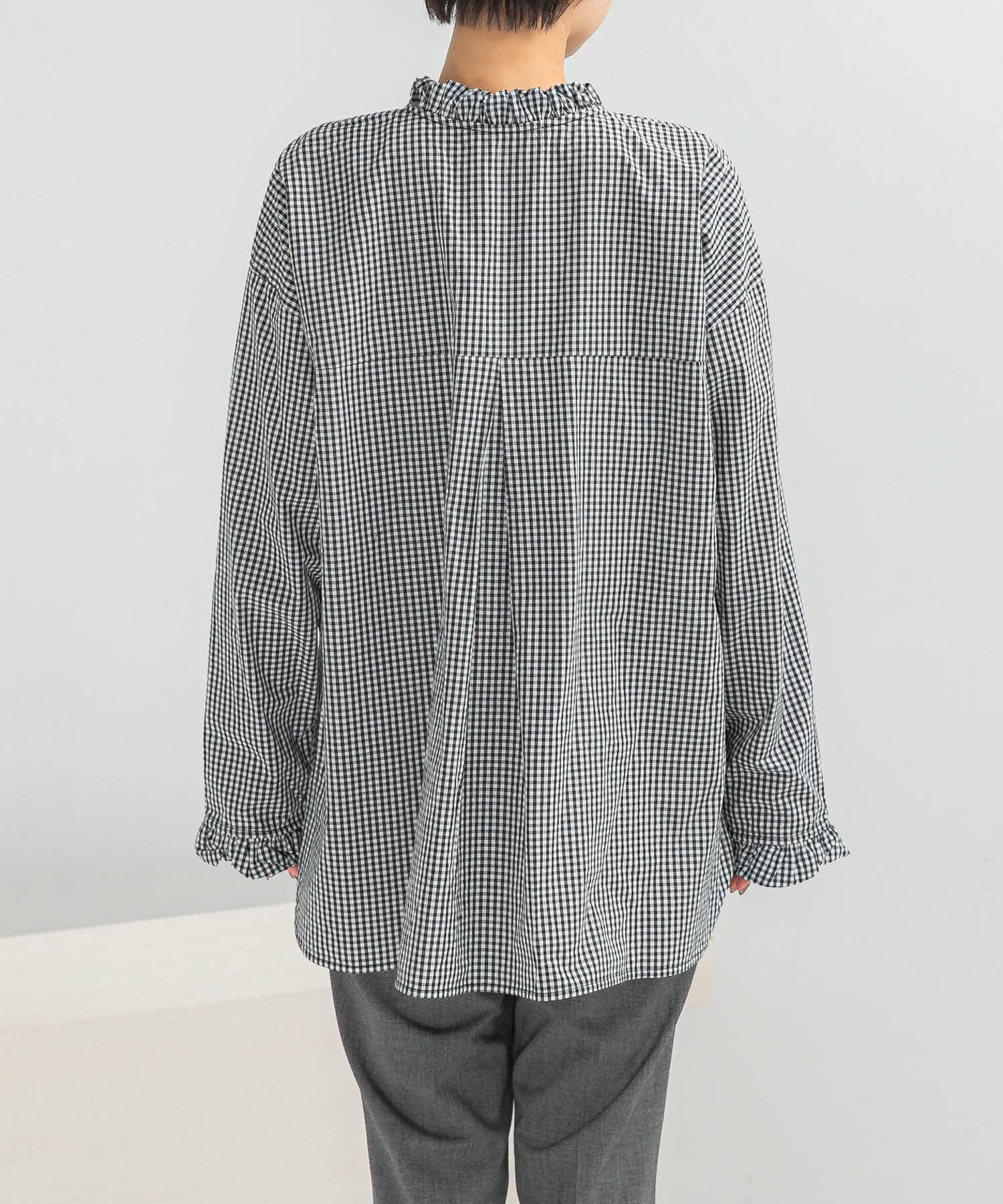 URBAN RESEARCH ROSSO「Torrazzo Donna　Frill Collar Shirt」|シャツ・ブラウス|