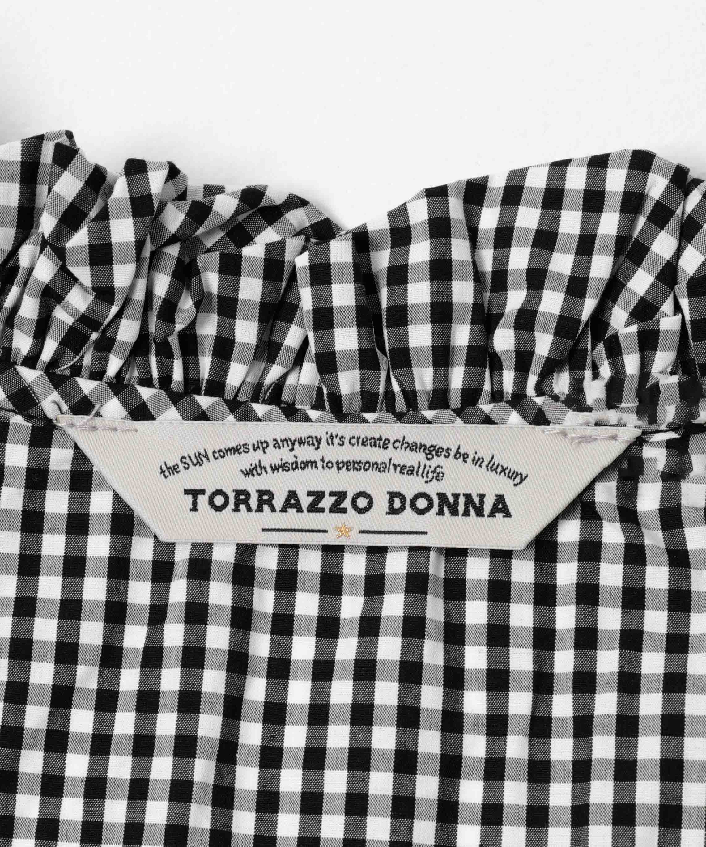 URBAN RESEARCH ROSSO「Torrazzo Donna　Frill Collar Shirt」|シャツ・ブラウス|