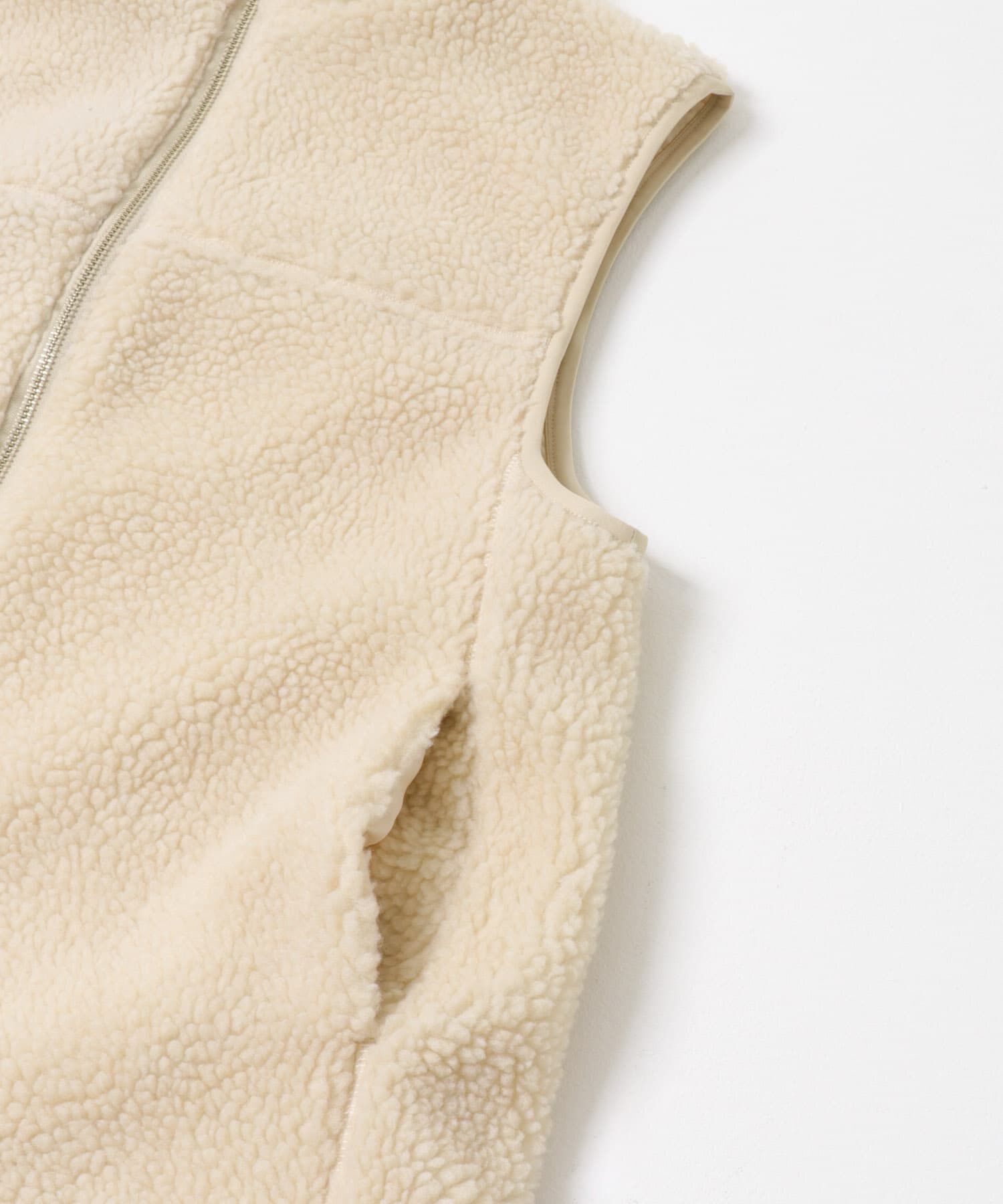 URBAN RESEARCH DOORS「ボアZIPベスト」|ベスト・ジレ|