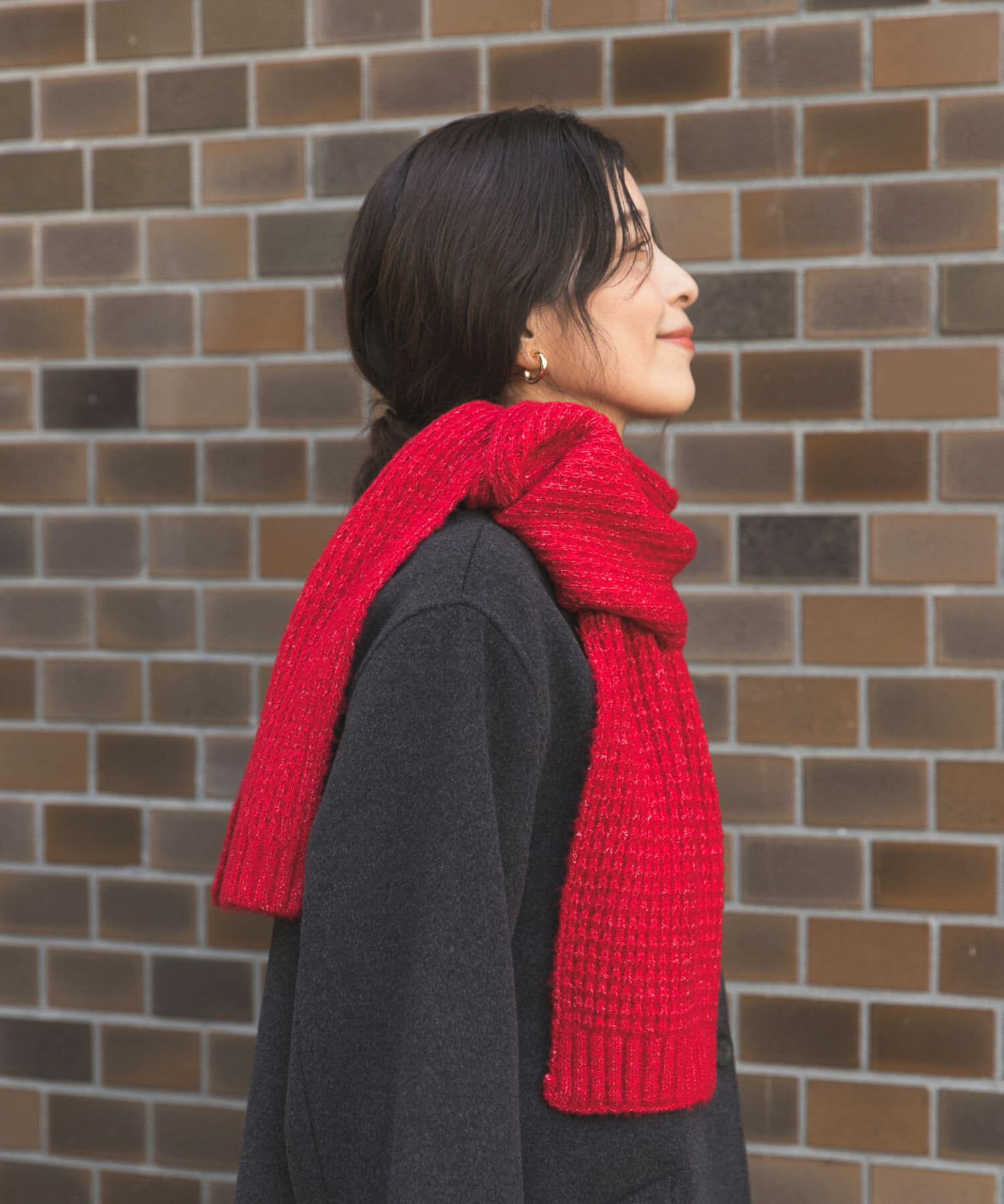 URBAN RESEARCH DOORS「カワリアミニットマフラー」|マフラー|