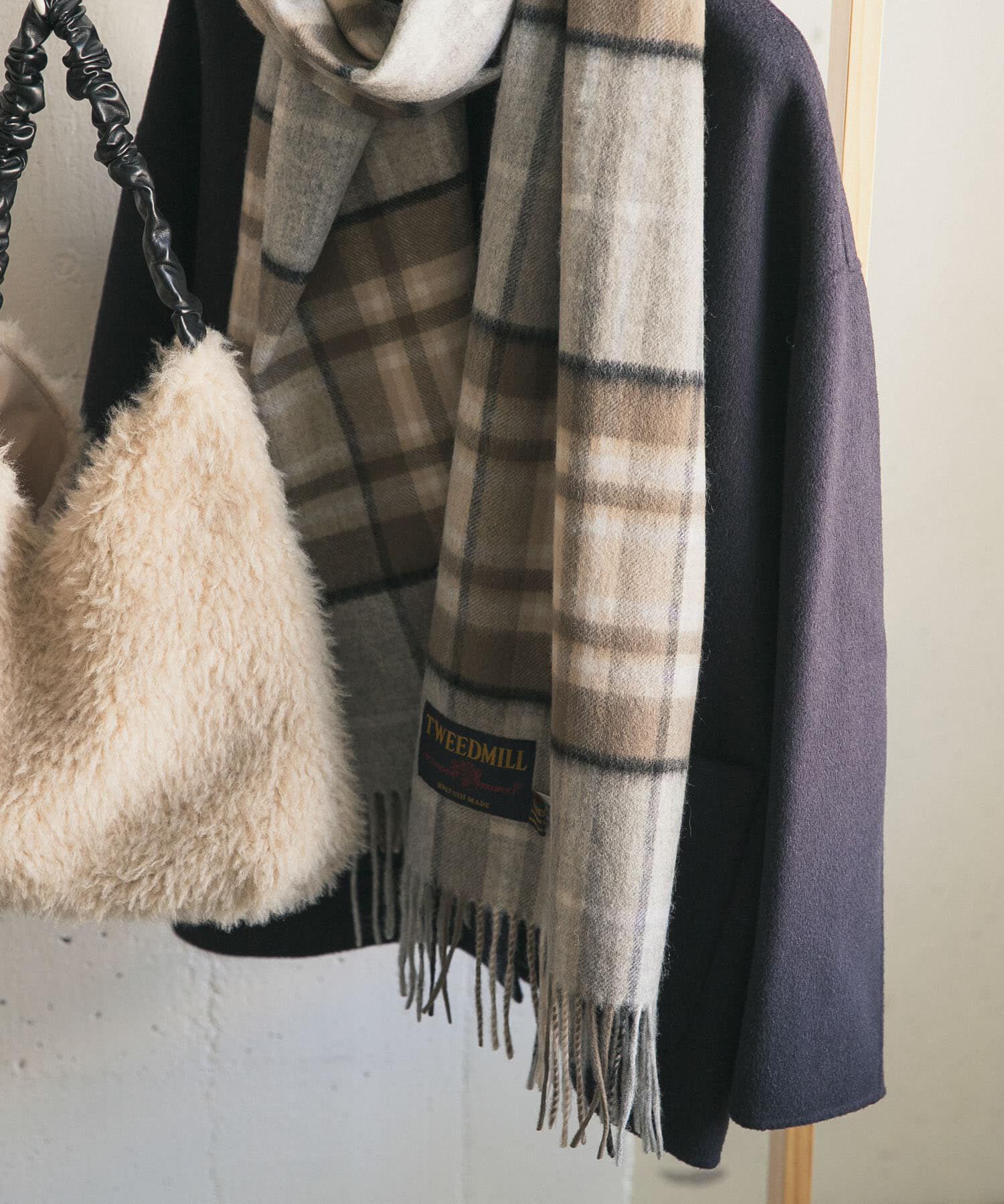 URBAN RESEARCH DOORS「『一部別注カラー』TWEED MILL　Lambswool Stole」|マフラー|