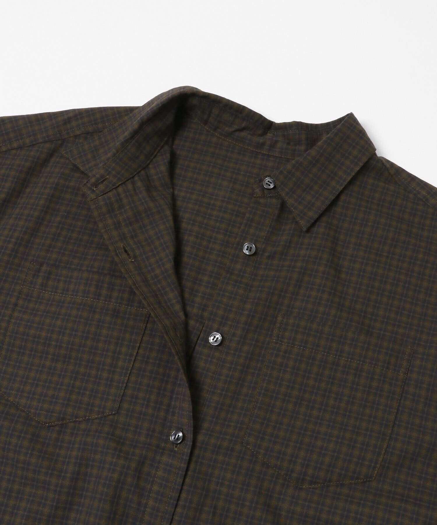 Sonny Label 「ドビーチェックアシメシャツ」|シャツ・ブラウス|