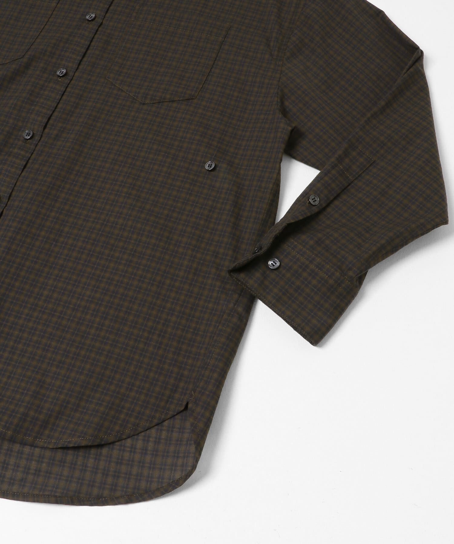 Sonny Label 「ドビーチェックアシメシャツ」|シャツ・ブラウス|