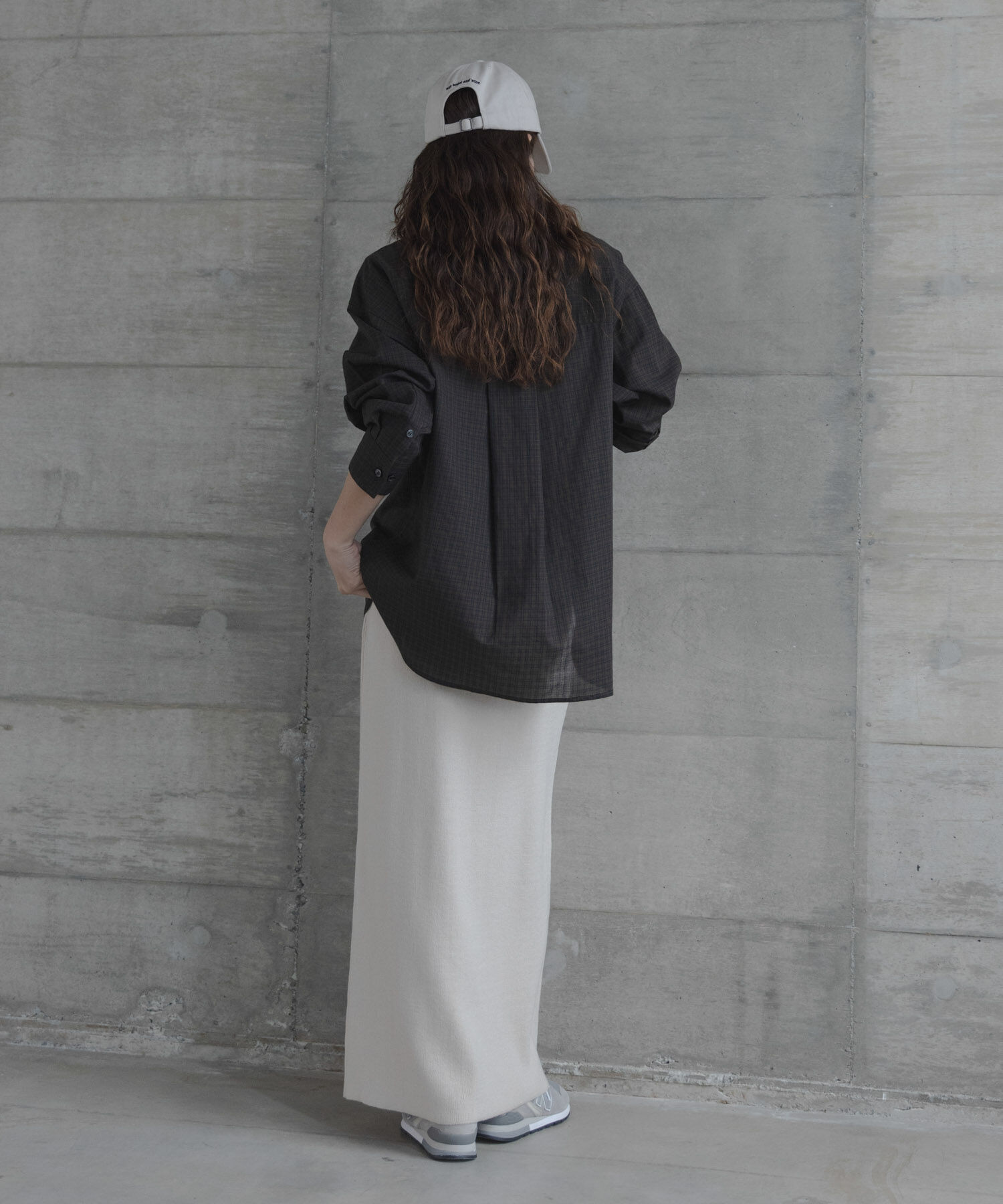 Sonny Label 「ドビーチェックアシメシャツ」|シャツ・ブラウス|