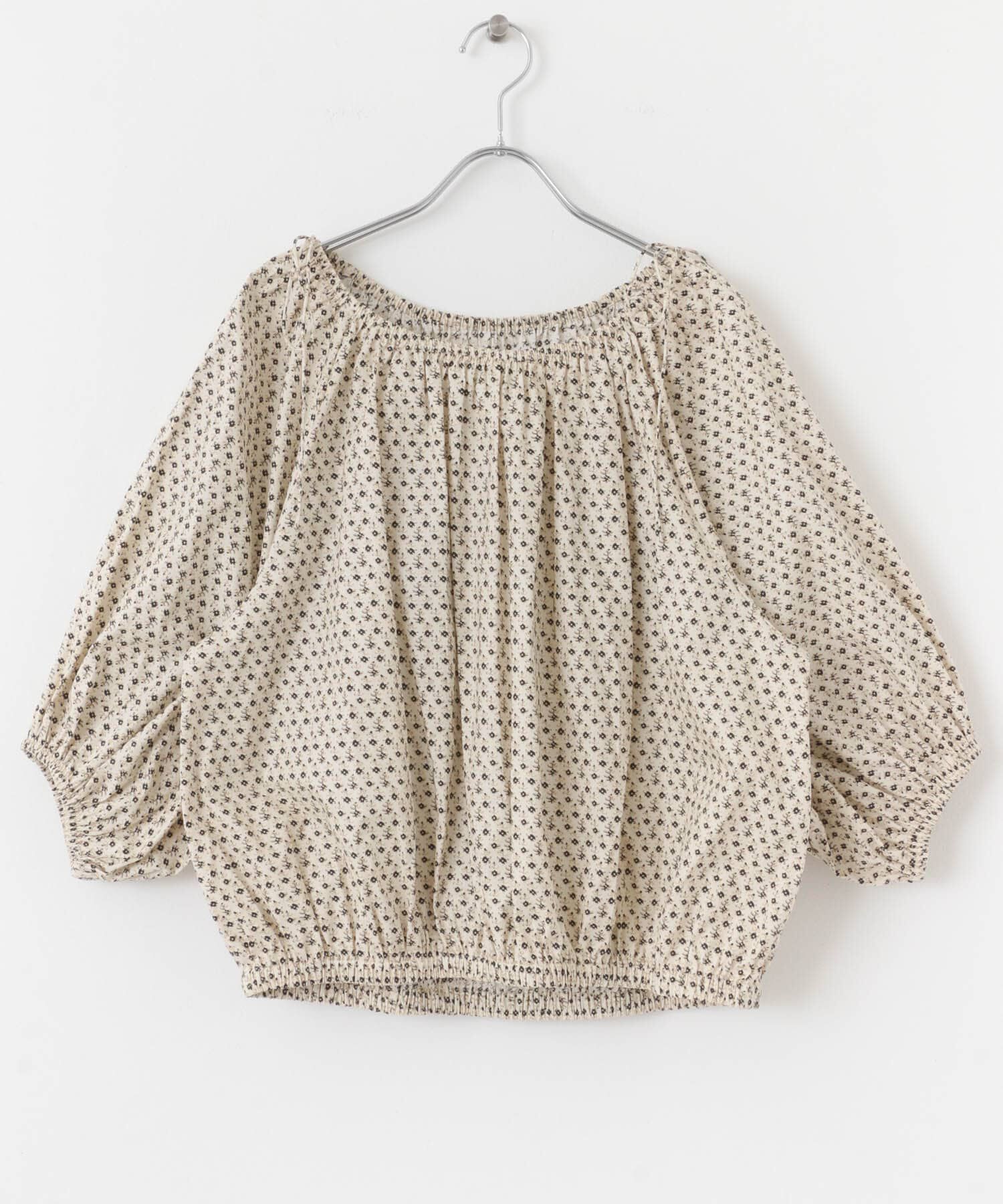  「2WAYフラワープリントブラウス」|シャツ・ブラウス|