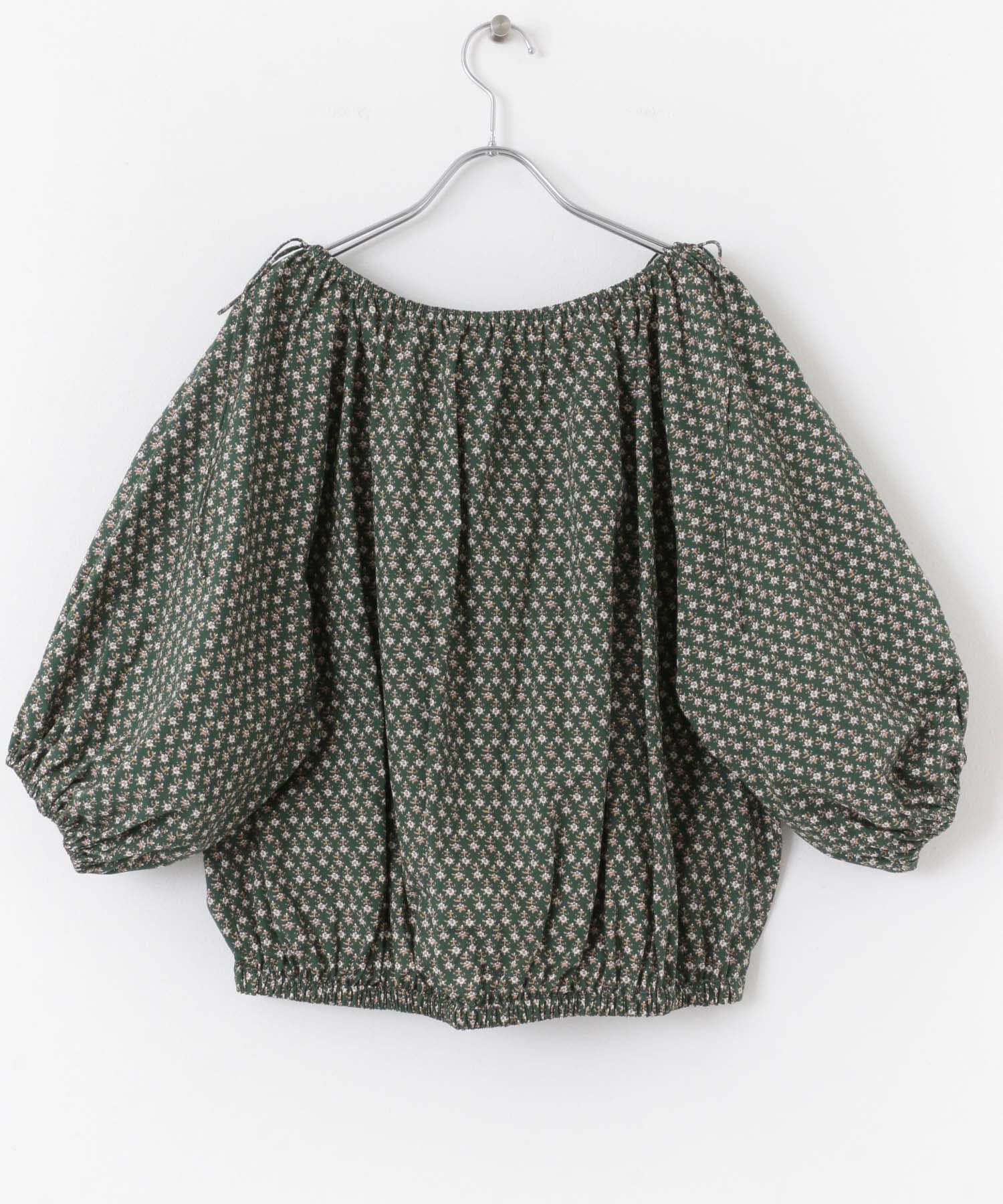  「2WAYフラワープリントブラウス」|シャツ・ブラウス|