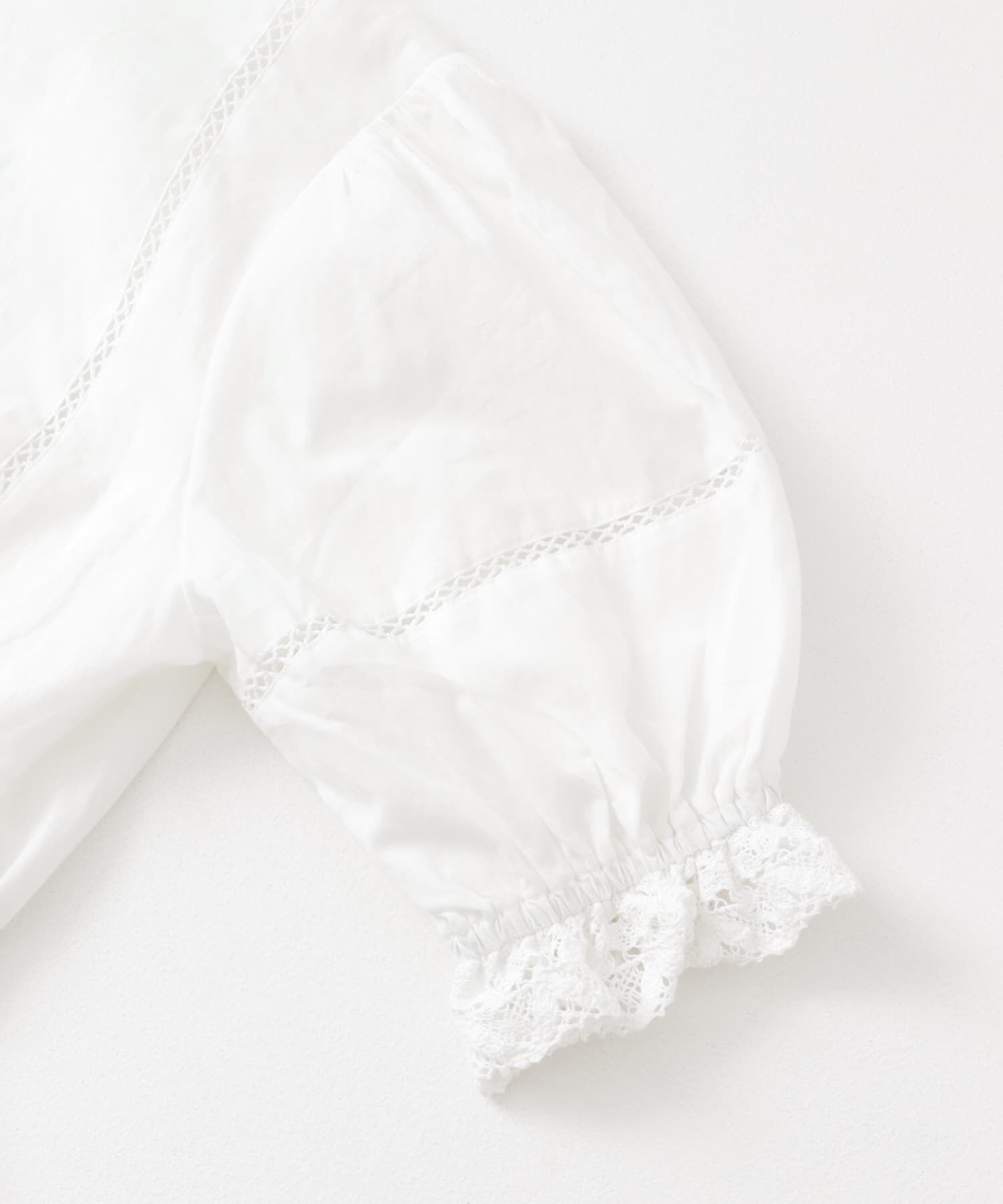  「2WAYコンパクトレースブラウス」|シャツ・ブラウス|