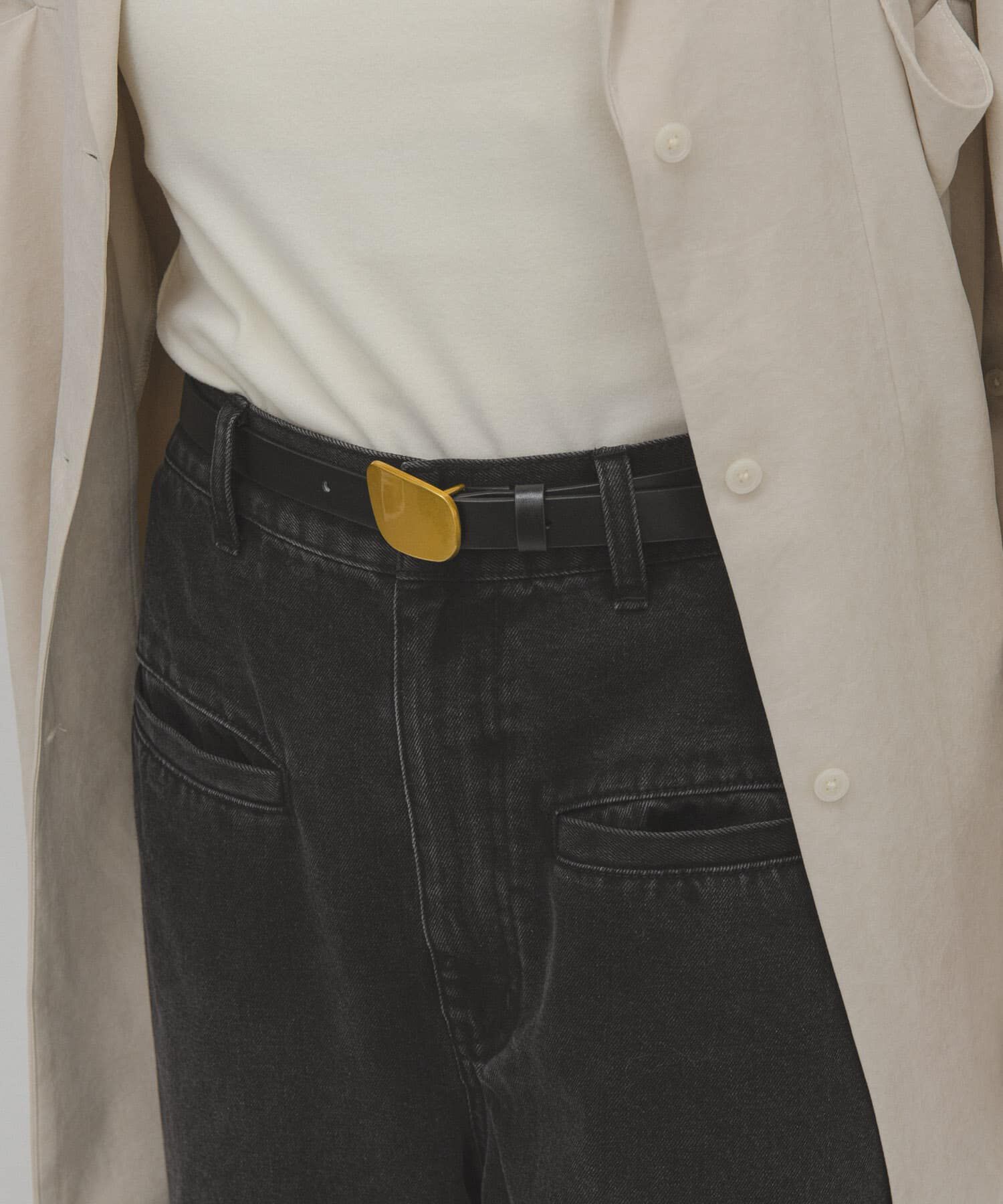  「プレートバックルベルト」|ベルト|