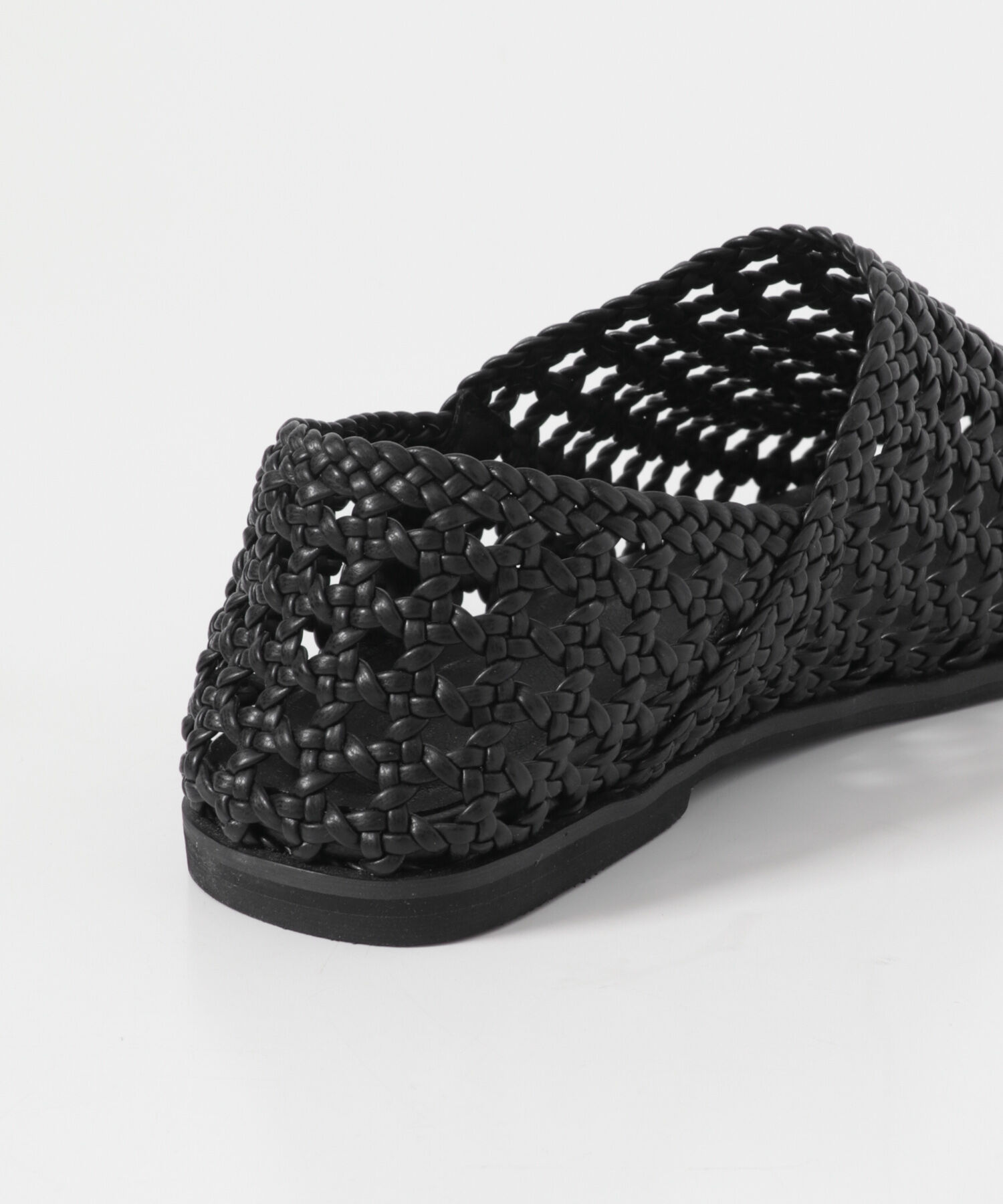  「スクエアトゥメッシュシューズ」|サンダル|