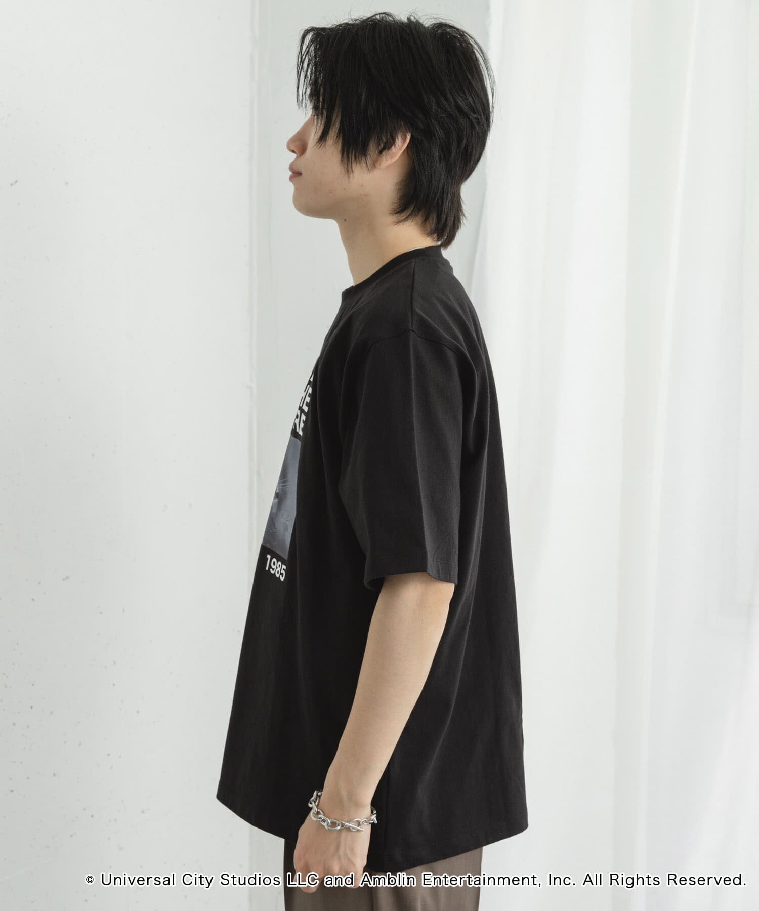 SENSE OF PLACE by URBAN RESEARCH「『別注』SENSE OF PLACE&times;BTTF　クルーネックプリントTシャツ A」|Tシャツ・カットソー|