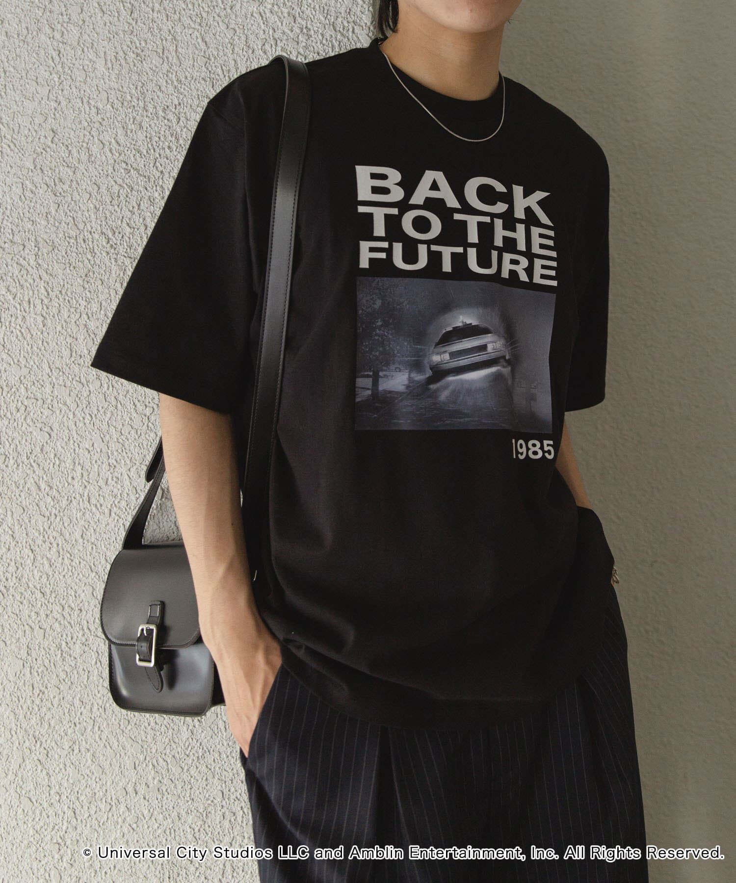 SENSE OF PLACE by URBAN RESEARCH「『別注』SENSE OF PLACE&times;BTTF　クルーネックプリントTシャツ A」|Tシャツ・カットソー|