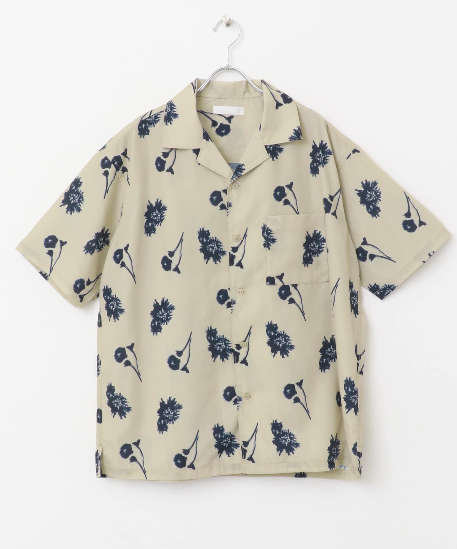 SENSE OF PLACE by URBAN RESEARCH「『ユニセックス』ボタニカルオープンカラーショートスリーブシャツ」|シャツ・ブラウス|